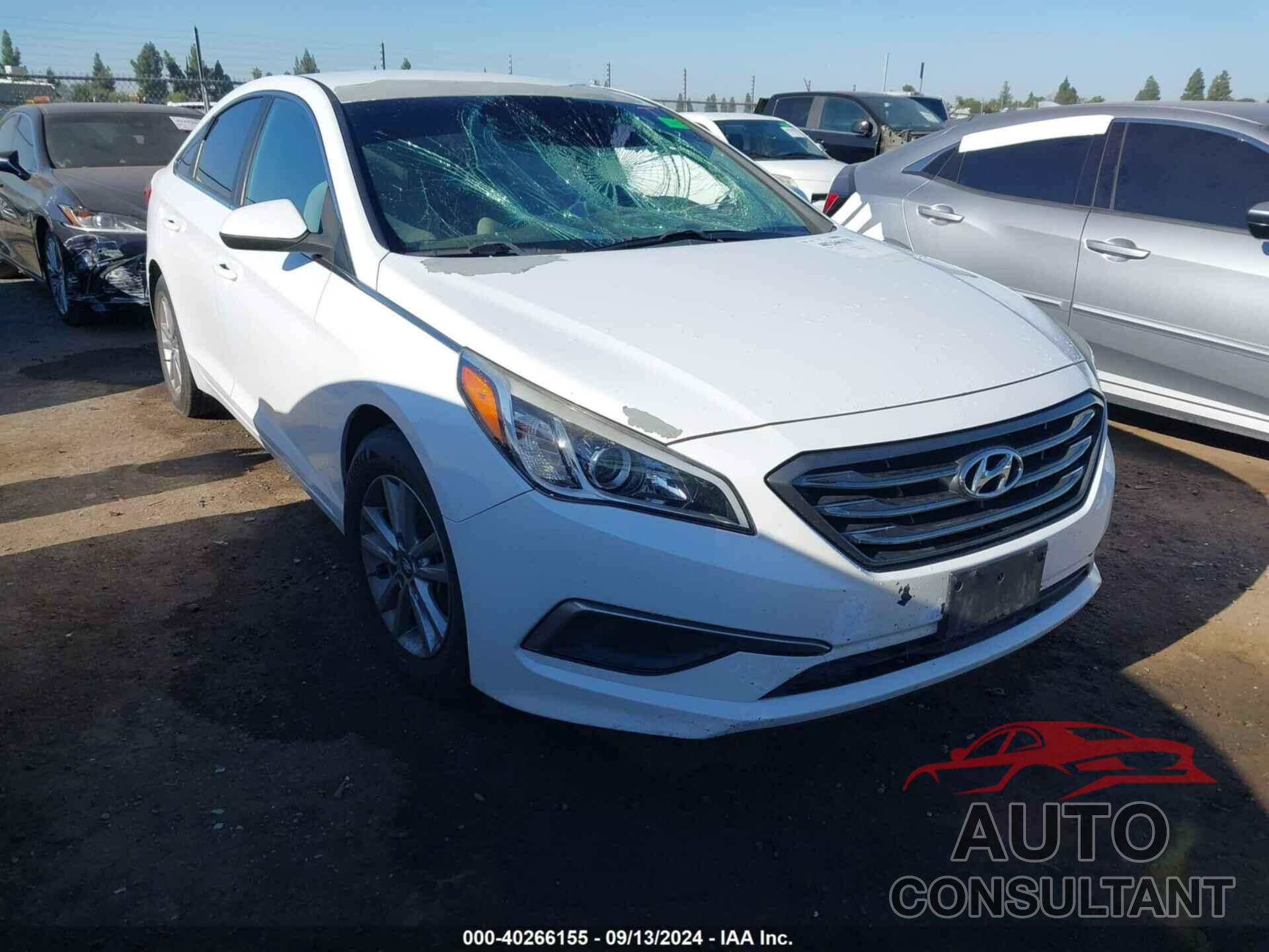 HYUNDAI SONATA 2016 - 5NPE24AF7GH360146