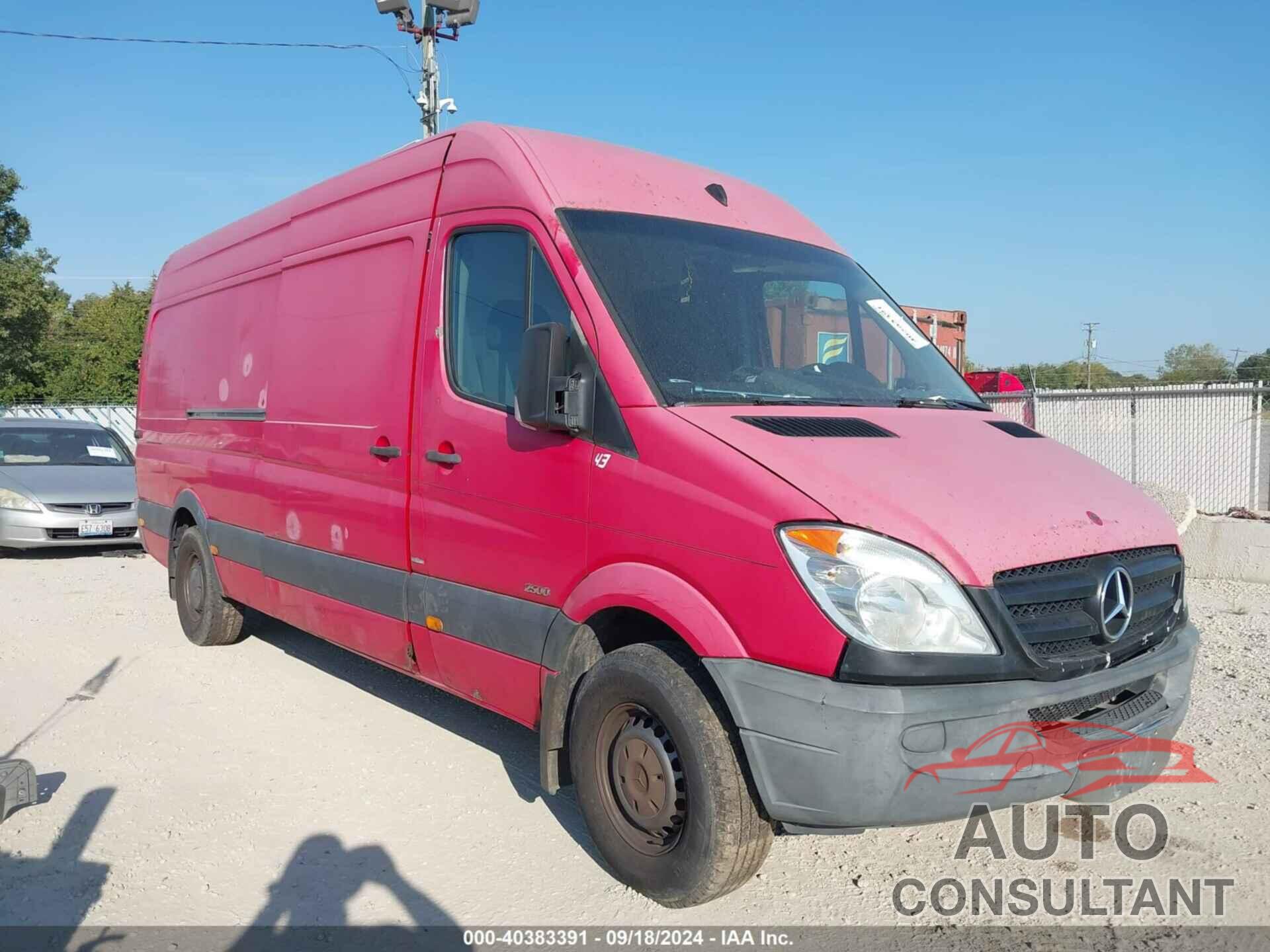 MERCEDES-BENZ SPRINTER VAN 2500 2010 - WD3PE8CC1A5463414