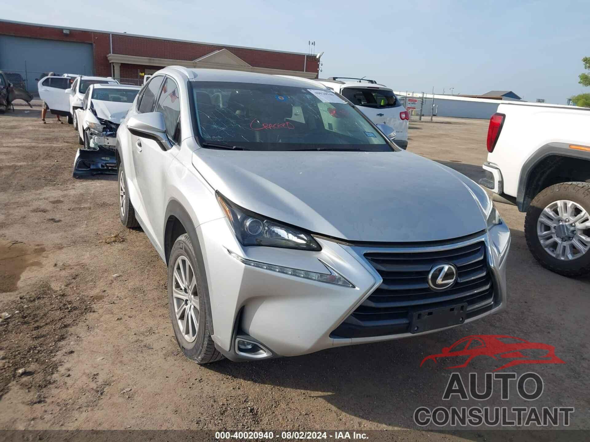 LEXUS NX 200T 2016 - JTJYARBZ6G2039963