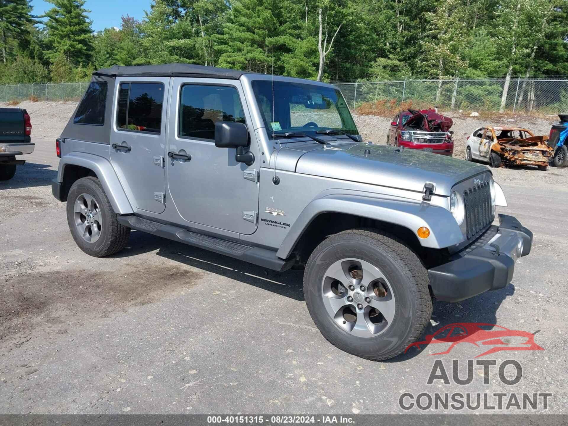 JEEP WRANGLER UNLIMITED 2017 - 1C4BJWEG0HL668132
