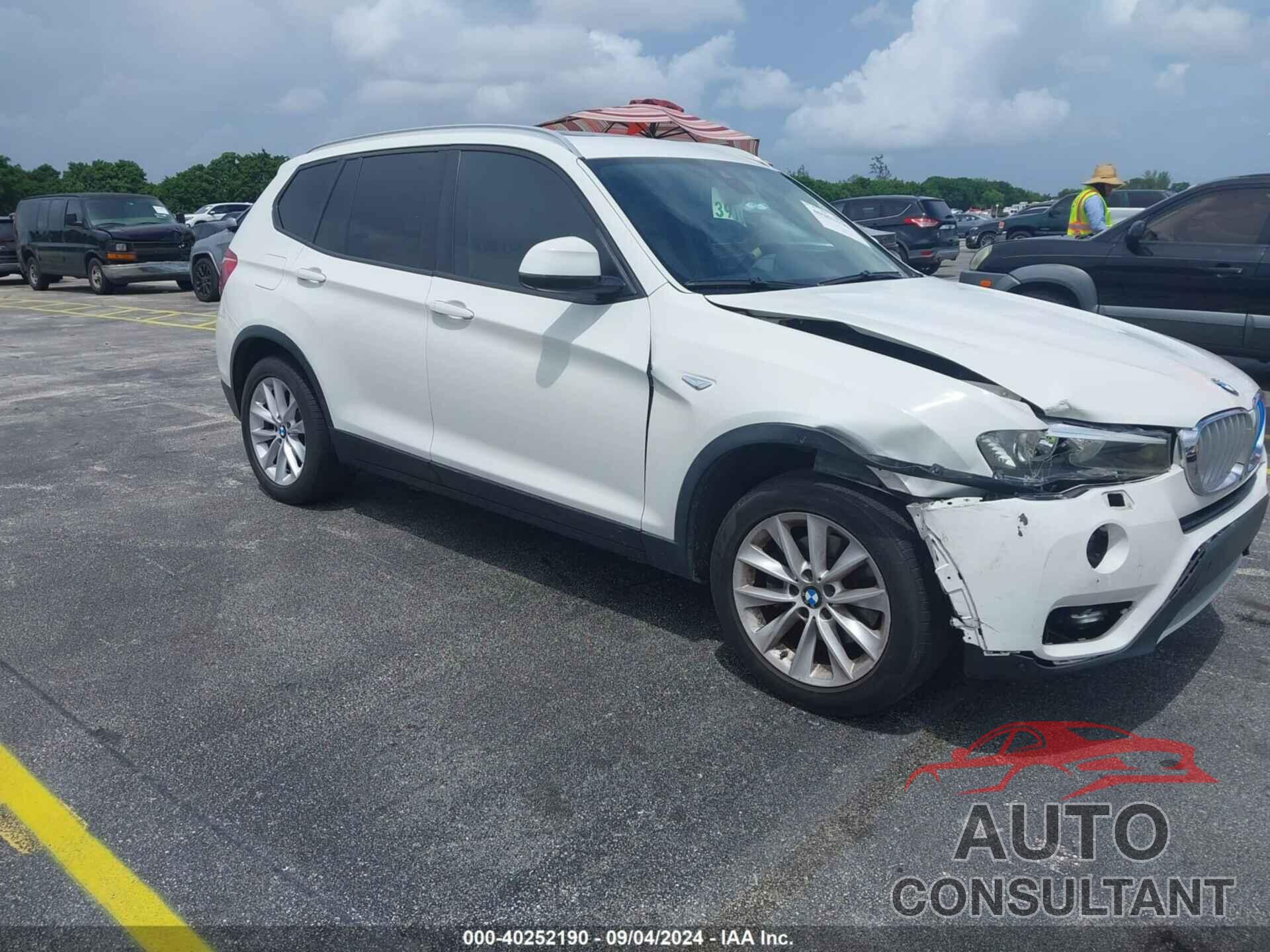 BMW X3 2016 - 5UXWZ7C52G0R33116