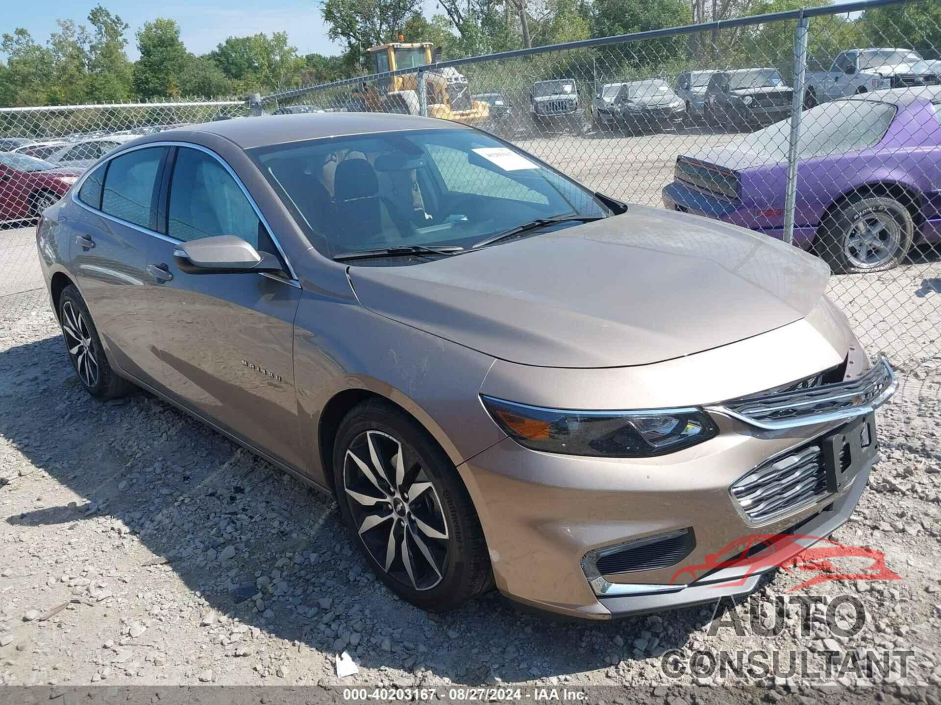 CHEVROLET MALIBU 2018 - 1G1ZD5ST7JF282628