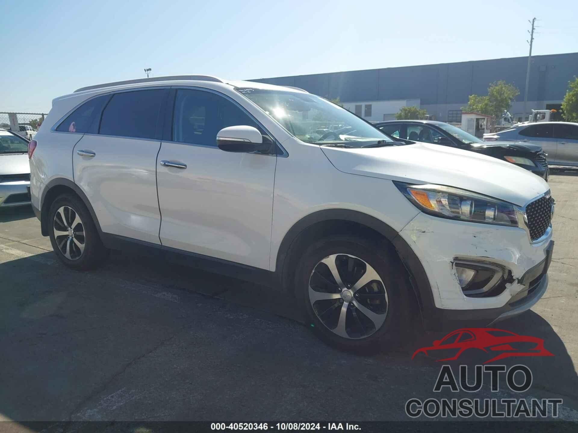KIA SORENTO 2017 - 5XYPH4A10HG244579