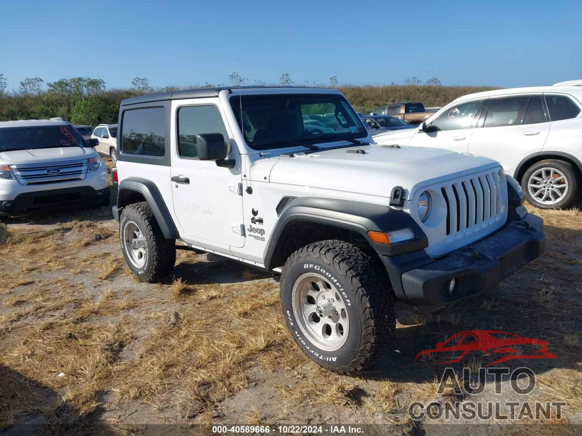 JEEP WRANGLER 2019 - 1C4GJXAG8KW645947