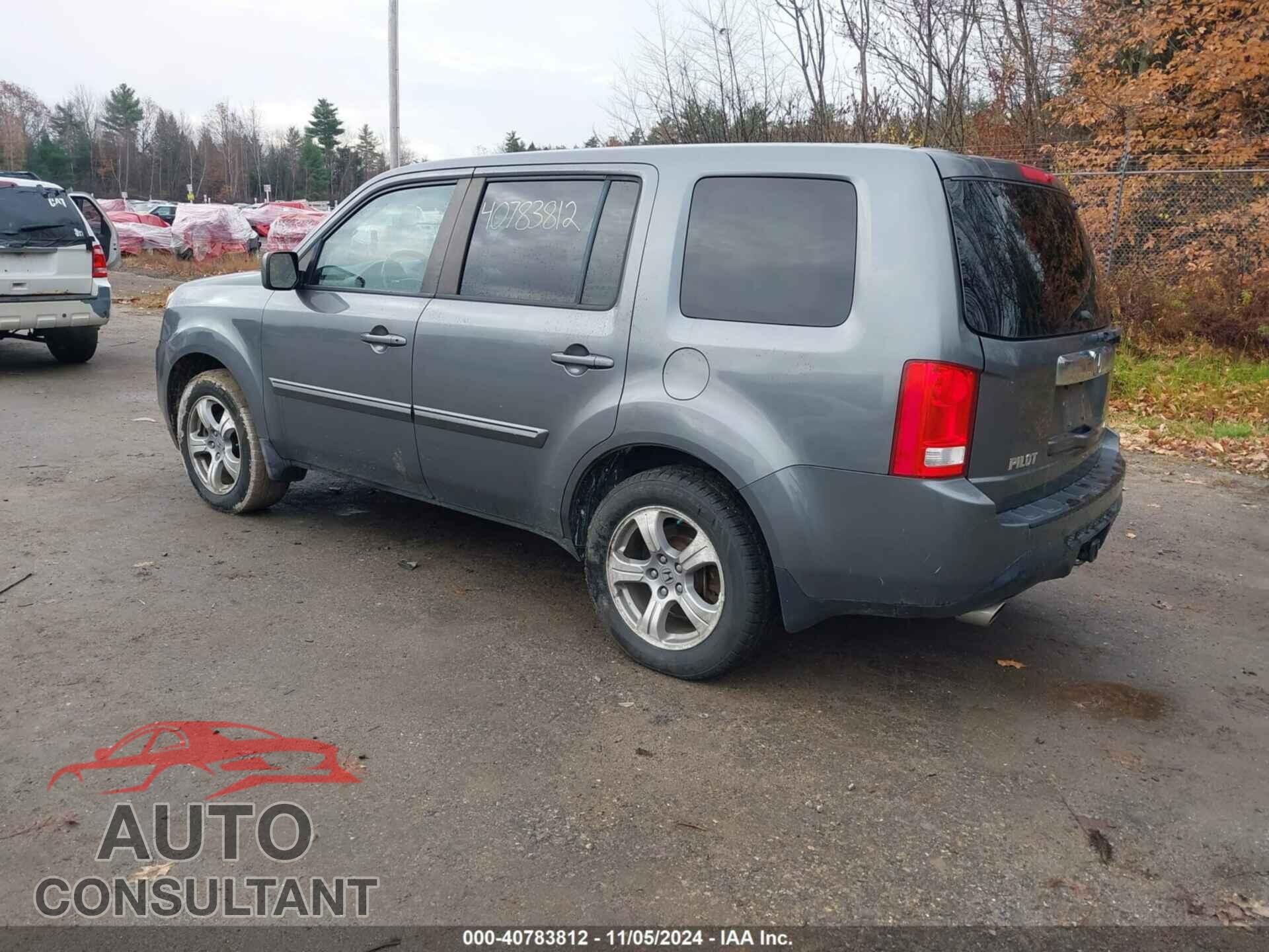 HONDA PILOT 2012 - 5FNYF4H63CB028981