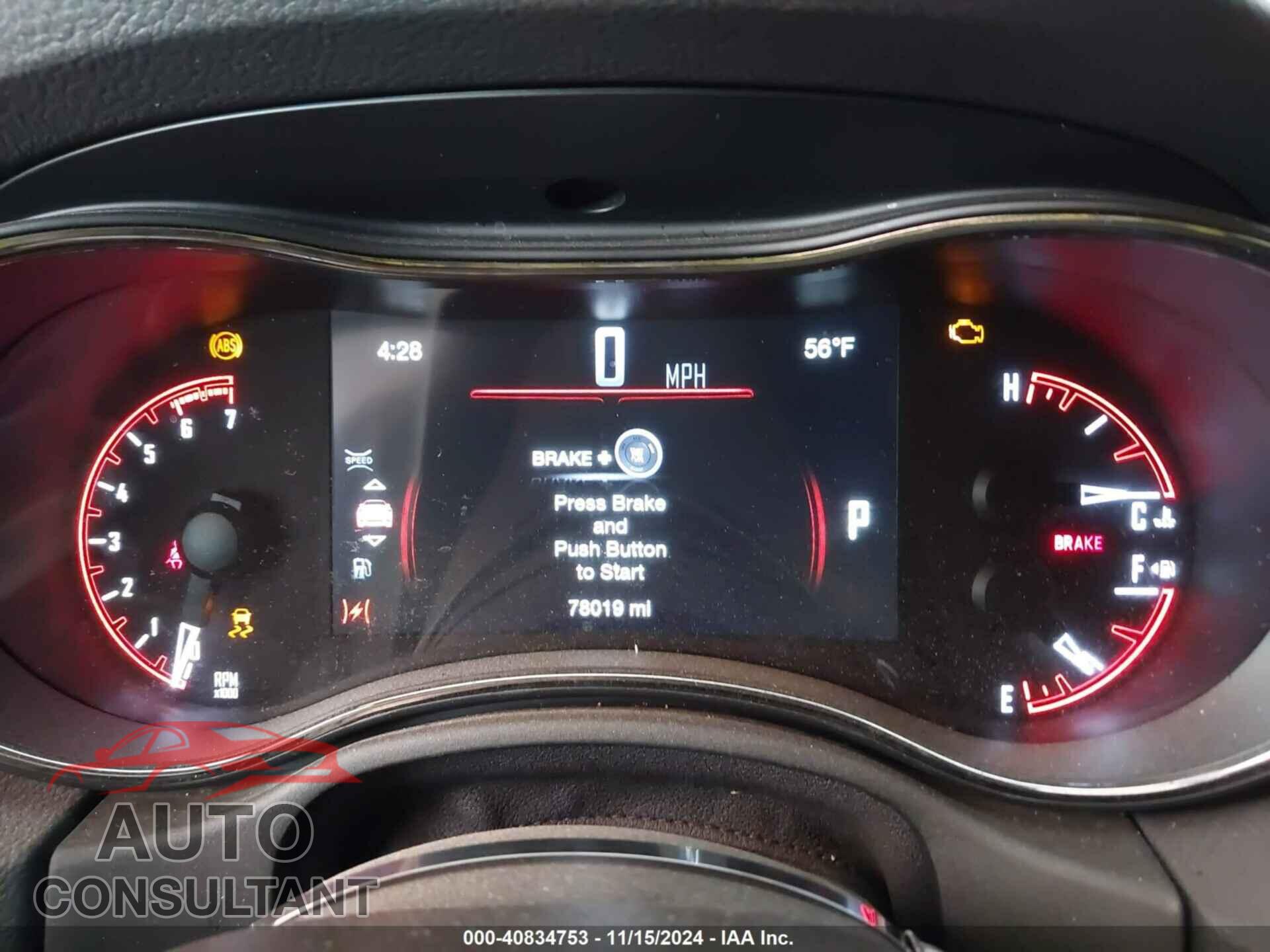 DODGE DURANGO 2019 - 1C4SDHCT0KC651082