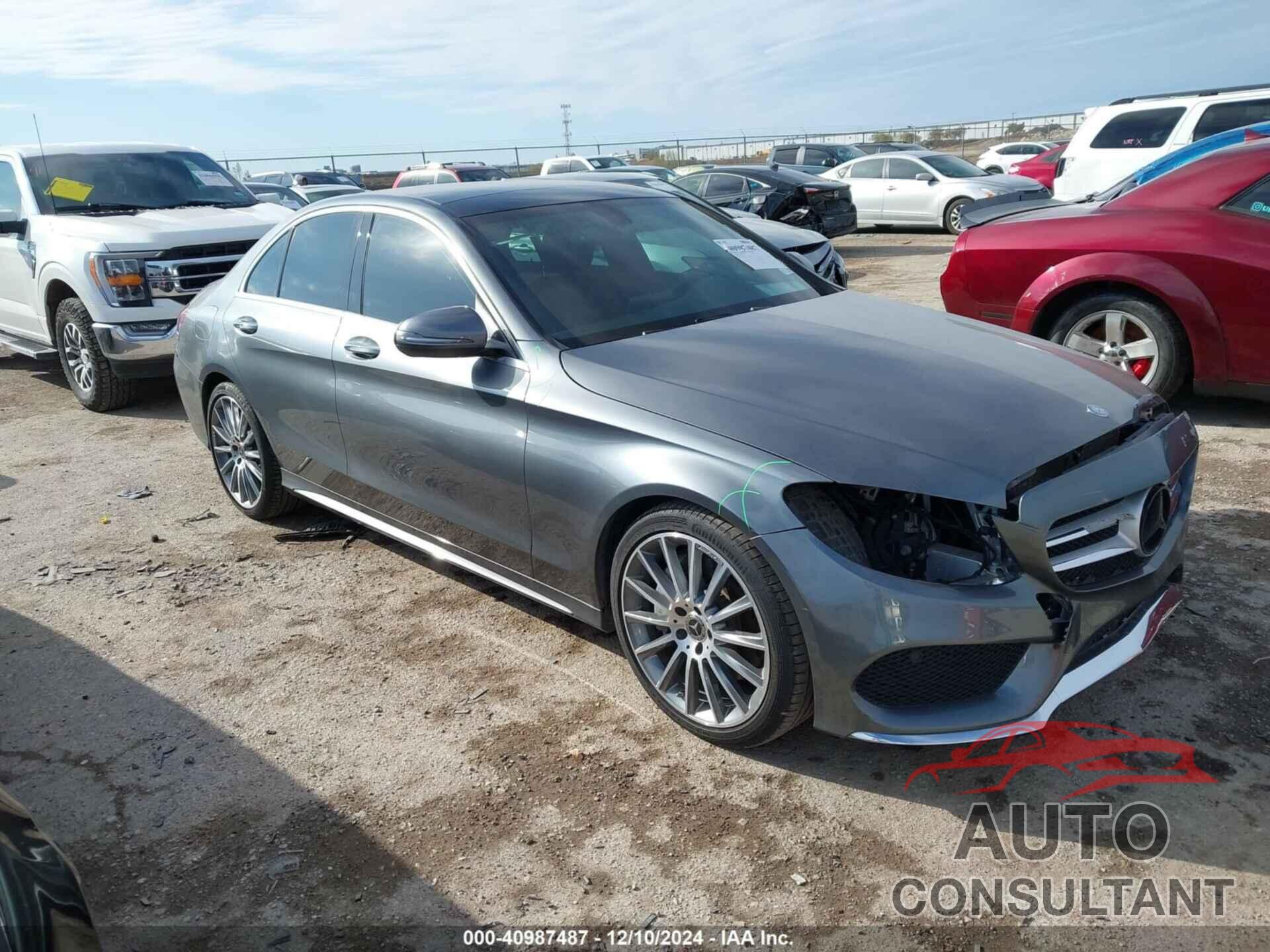 MERCEDES-BENZ C 300 2017 - 55SWF4JB7HU214141