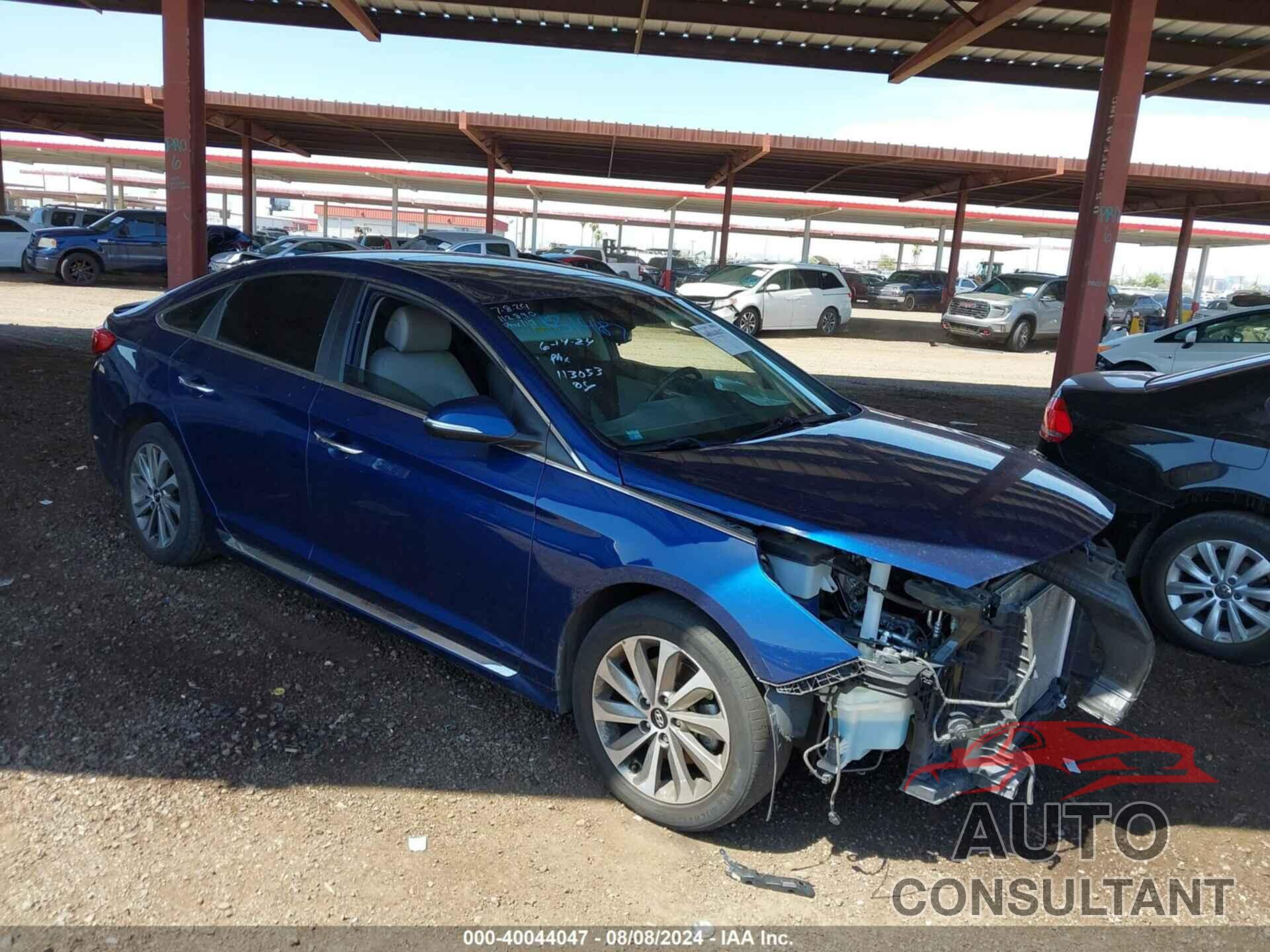 HYUNDAI SONATA 2017 - 5NPE34AF7HH584726