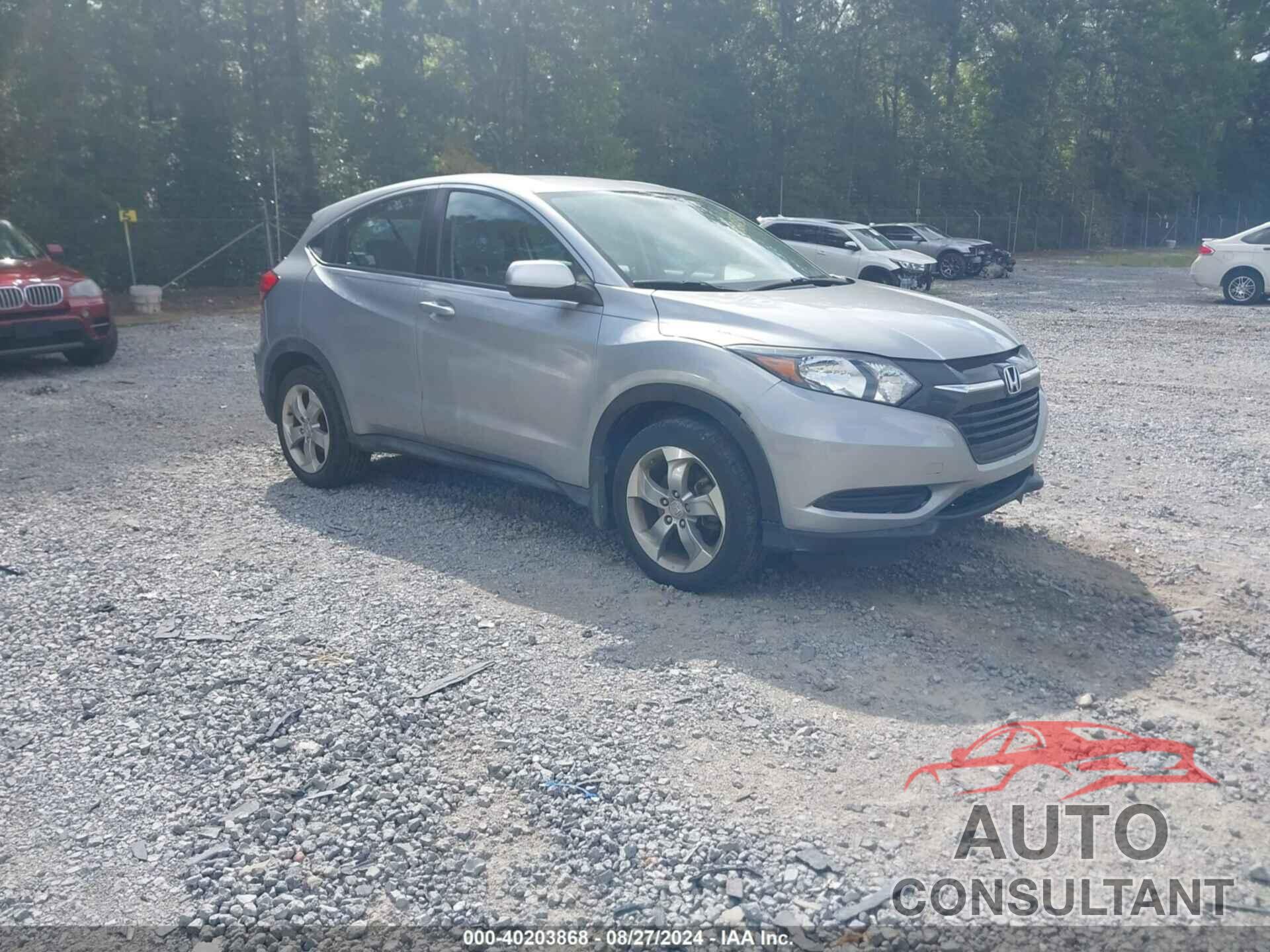 HONDA HR-V 2017 - 3CZRU5H39HM702263