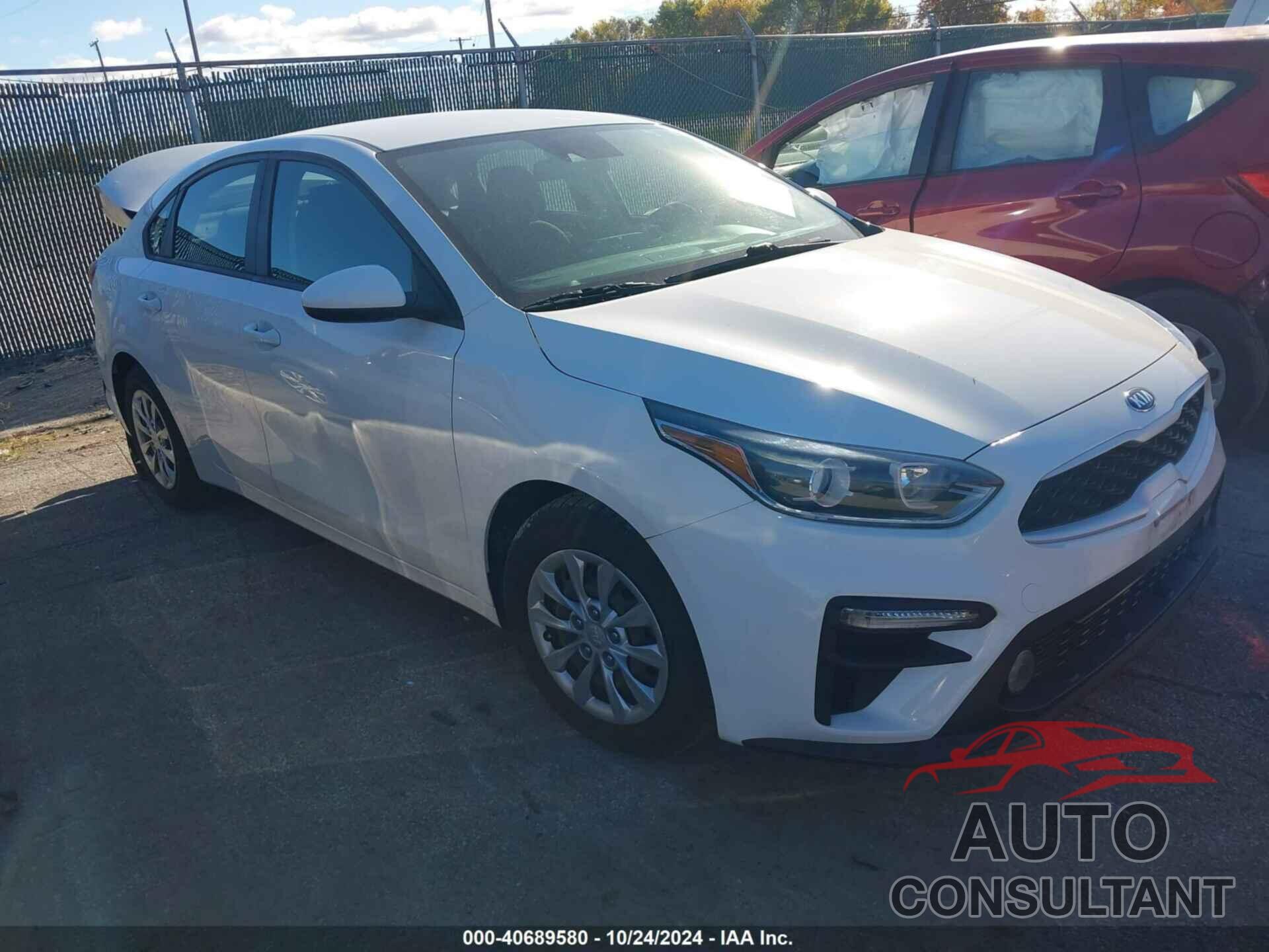 KIA FORTE 2019 - 3KPF24ADXKE011028