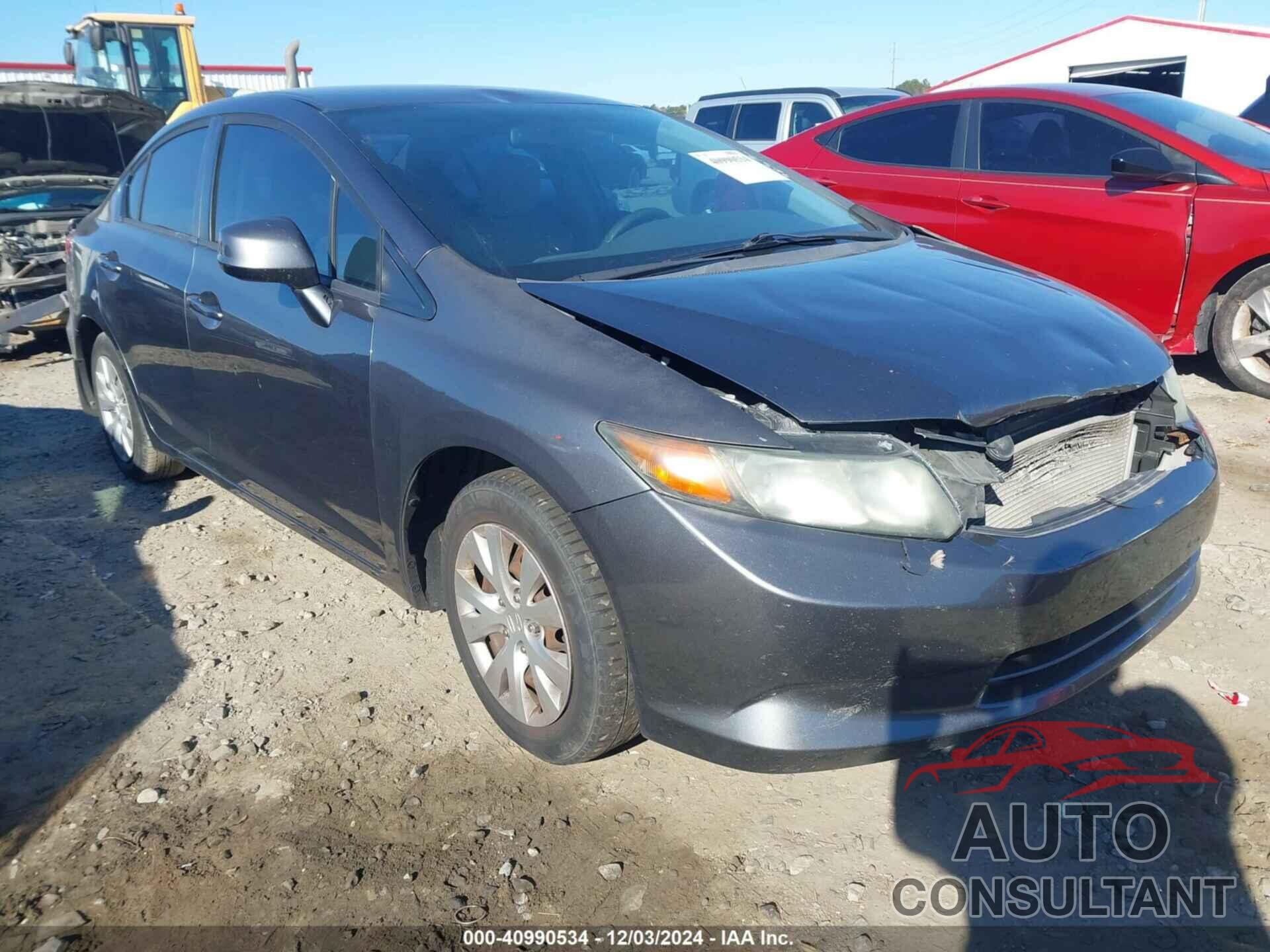 HONDA CIVIC 2012 - 2HGFB2F58CH307209