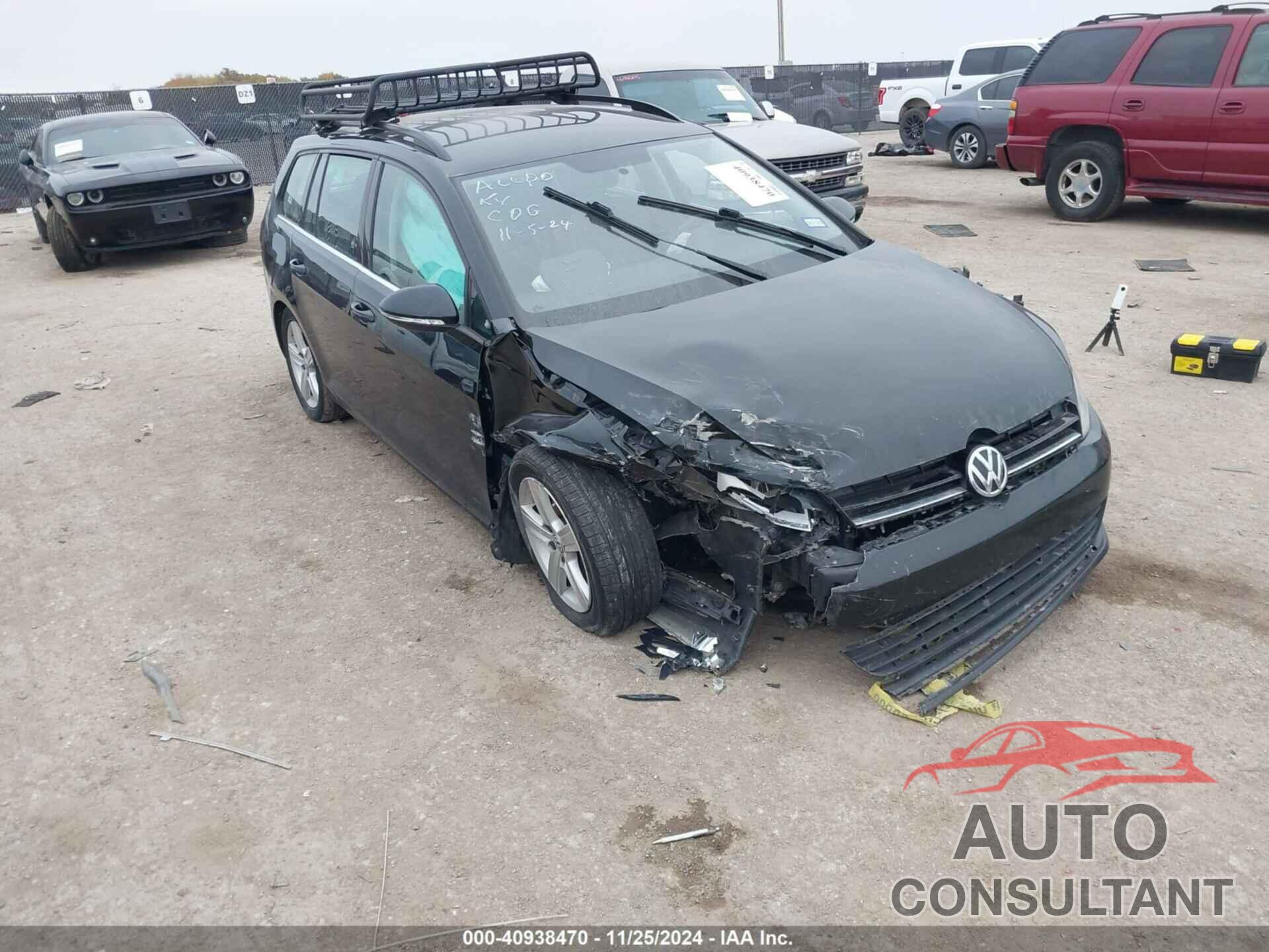 VOLKSWAGEN GOLF SPORTWAGEN 2015 - 3VWFA7AU5FM507013