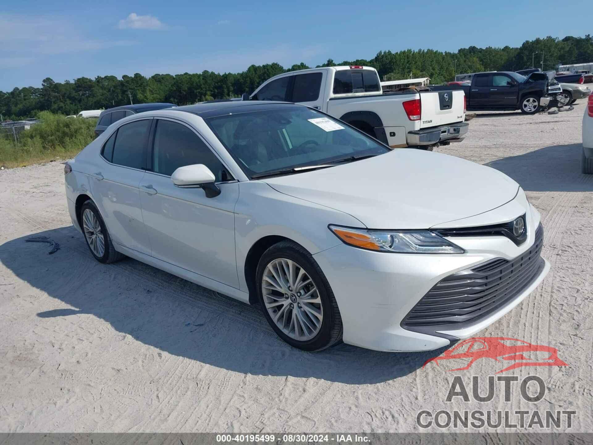 TOYOTA CAMRY 2019 - 4T1BZ1HK7KU027665