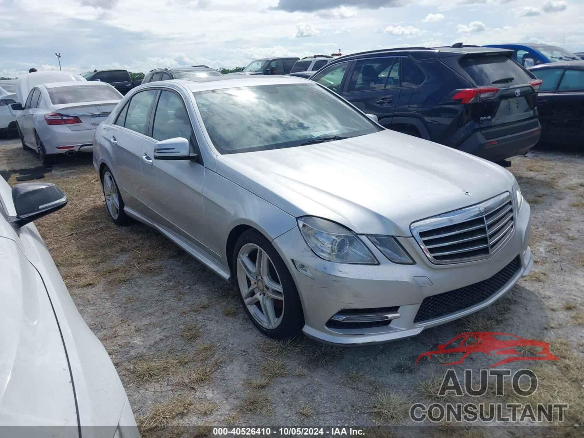 MERCEDES-BENZ E 350 2013 - WDDHF8JB6DA723387