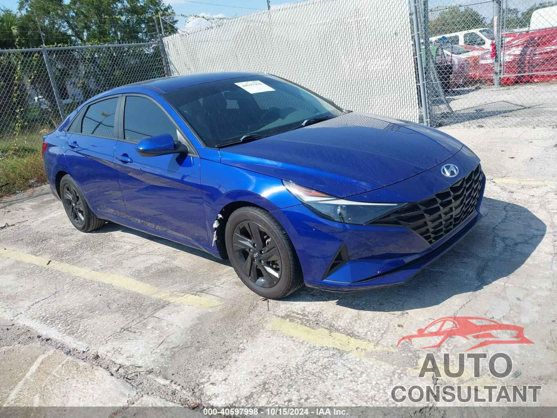 HYUNDAI ELANTRA 2021 - KMHLM4AG3MU174045