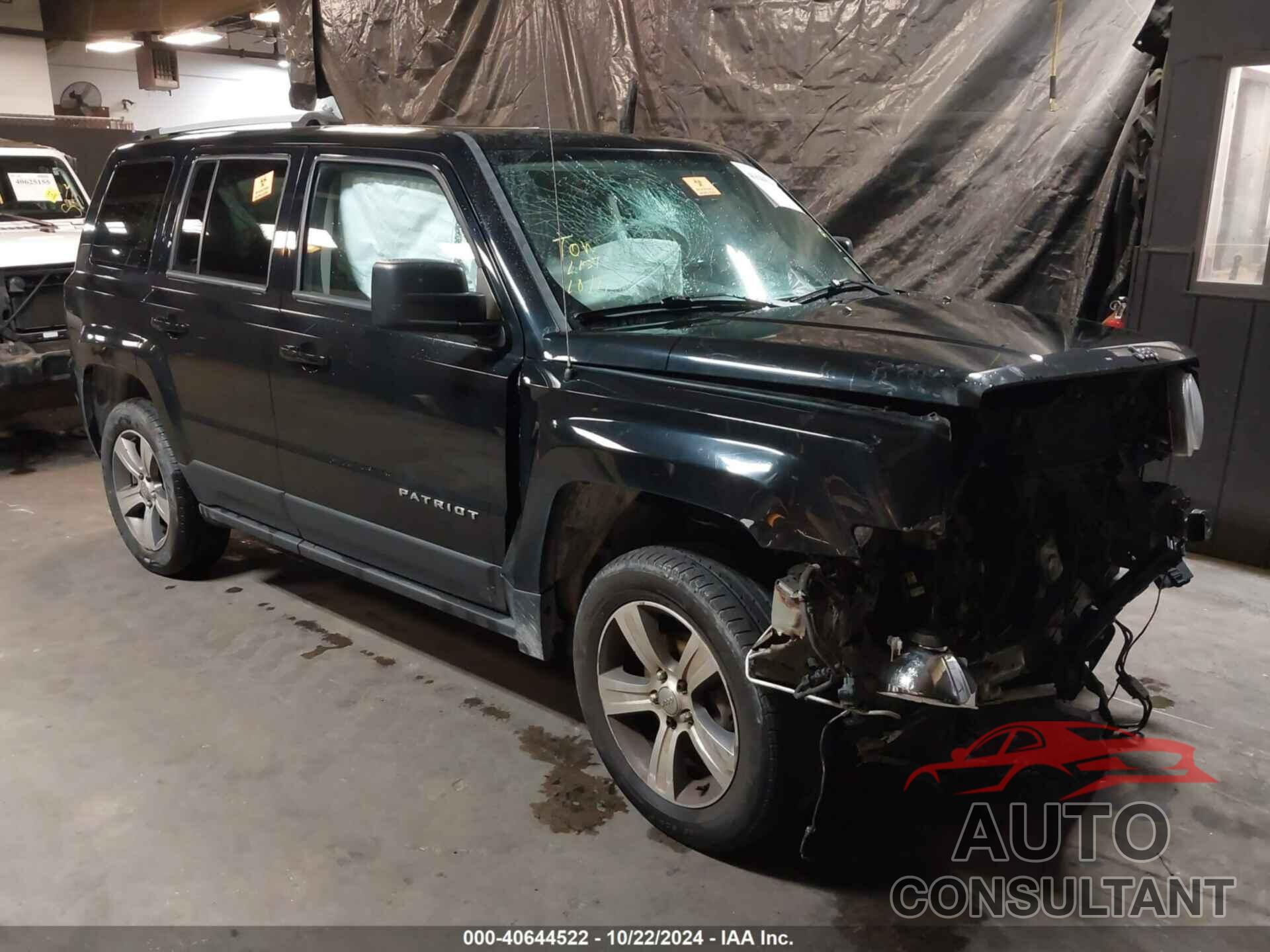 JEEP PATRIOT 2017 - 1C4NJRFB6HD111186