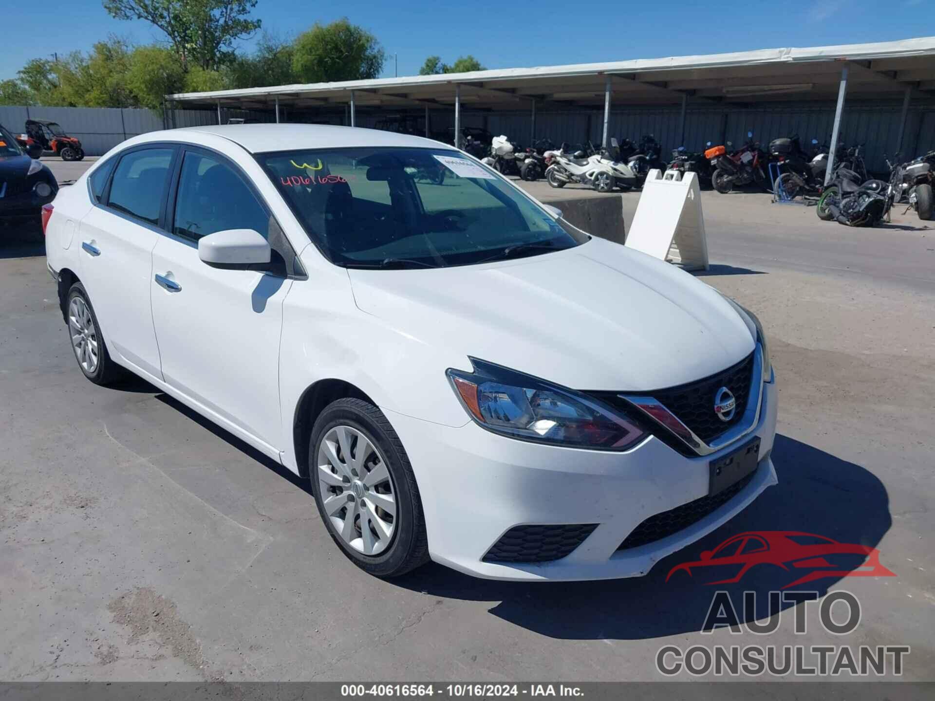 NISSAN SENTRA 2019 - 3N1AB7AP8KY343850