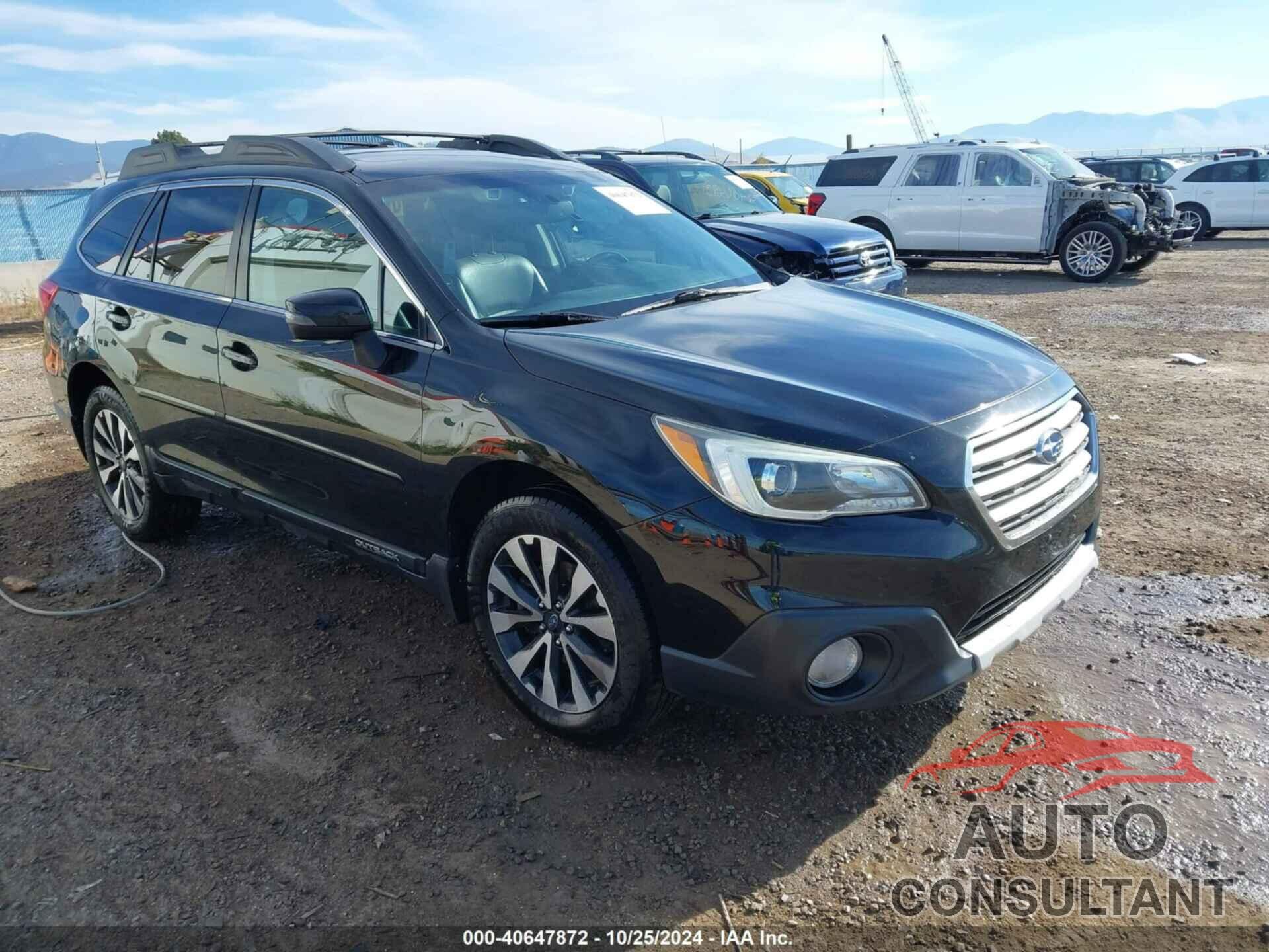 SUBARU OUTBACK 2015 - 4S4BSBNCXF3231685