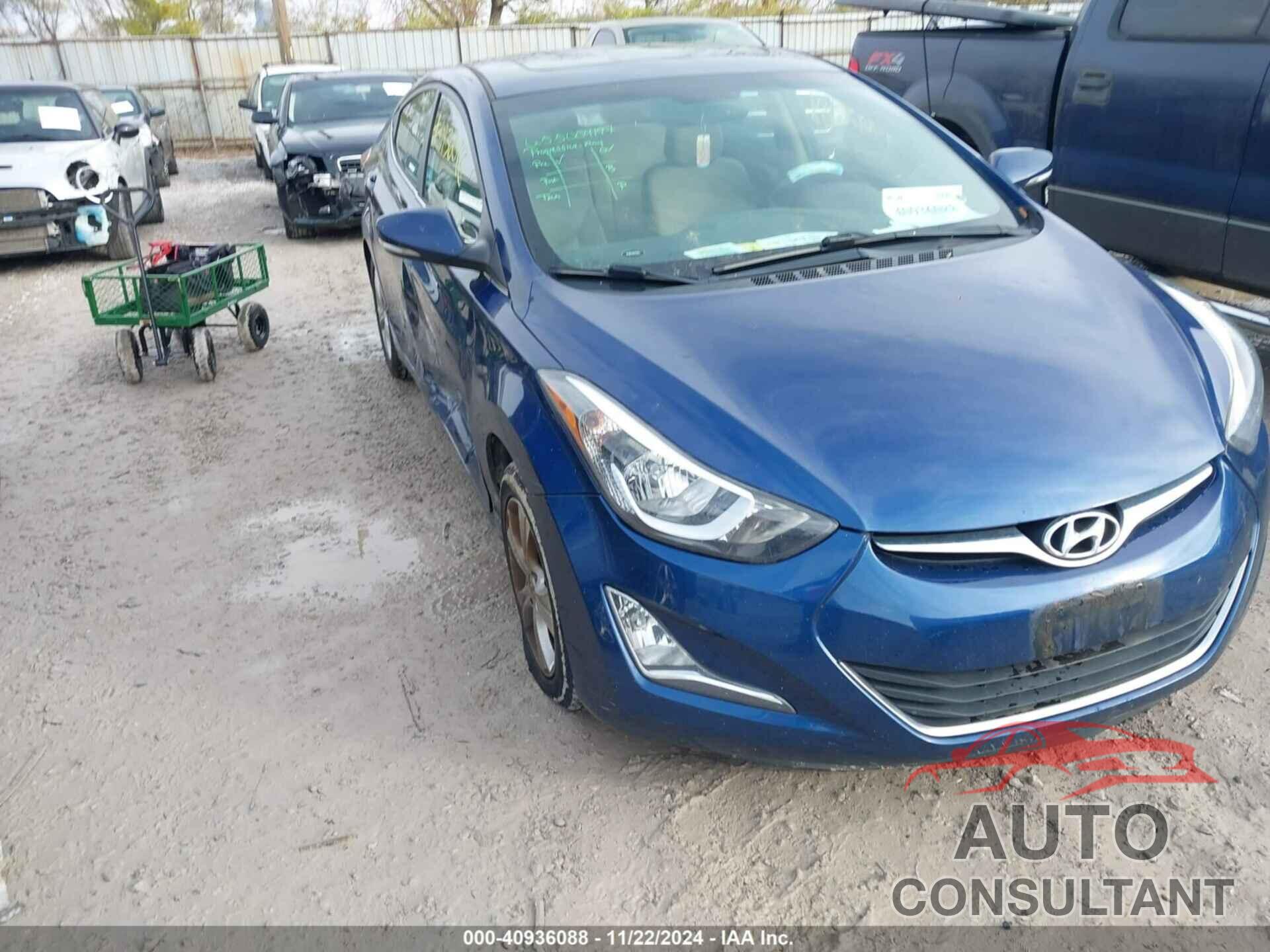 HYUNDAI ELANTRA 2016 - 5NPDH4AE7GH678236
