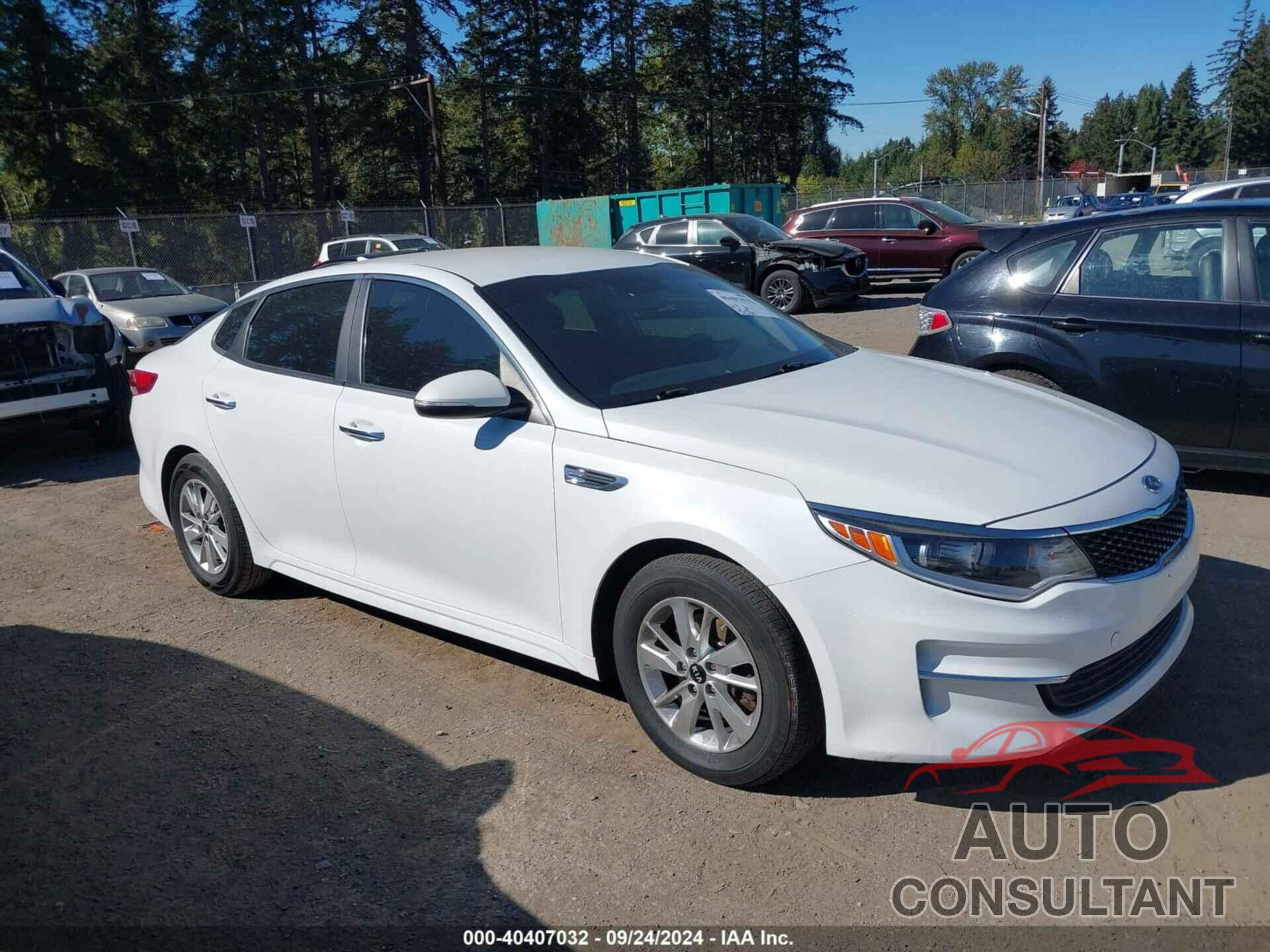 KIA OPTIMA 2018 - 5XXGT4L36JG216096
