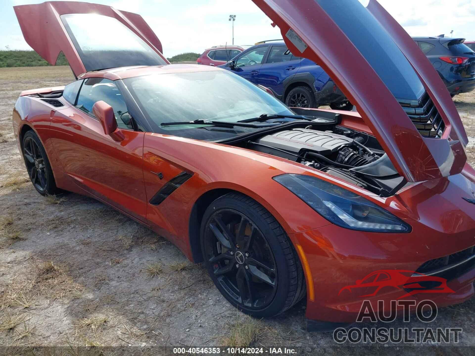 CHEVROLET CORVETTE 2015 - 1G1YB2D70F5124256