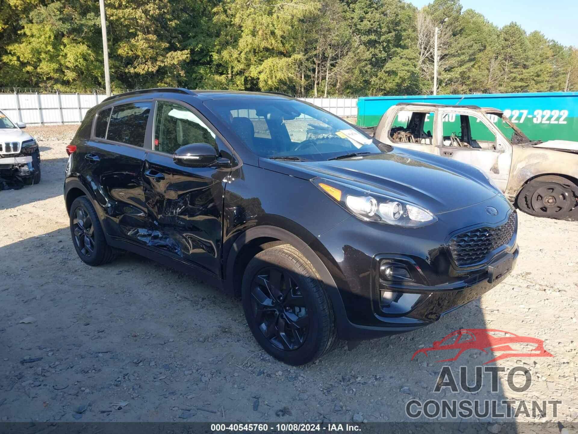 KIA SPORTAGE 2022 - KNDP6CAC6N7011655