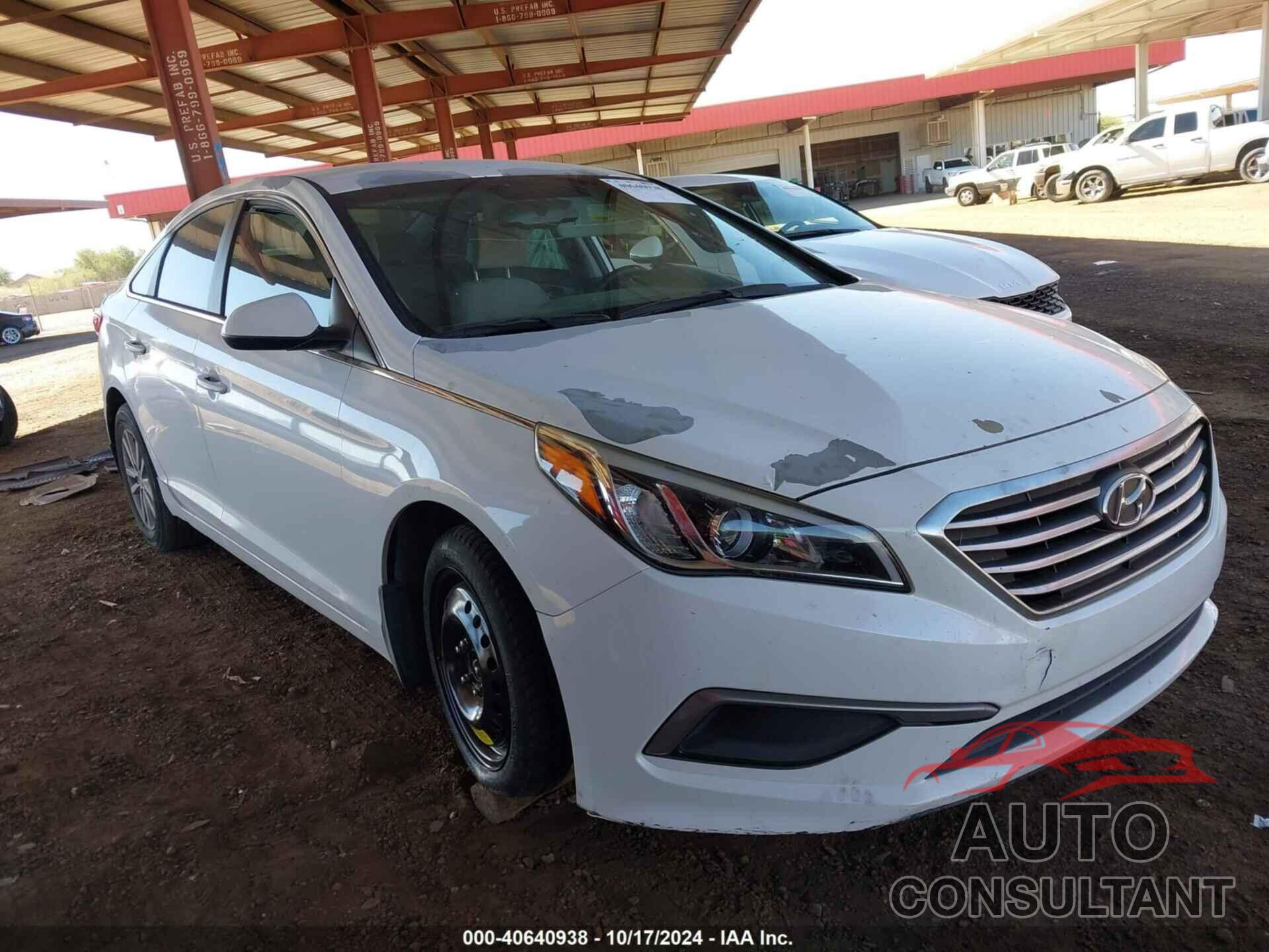 HYUNDAI SONATA 2016 - 5NPE24AF7GH408924