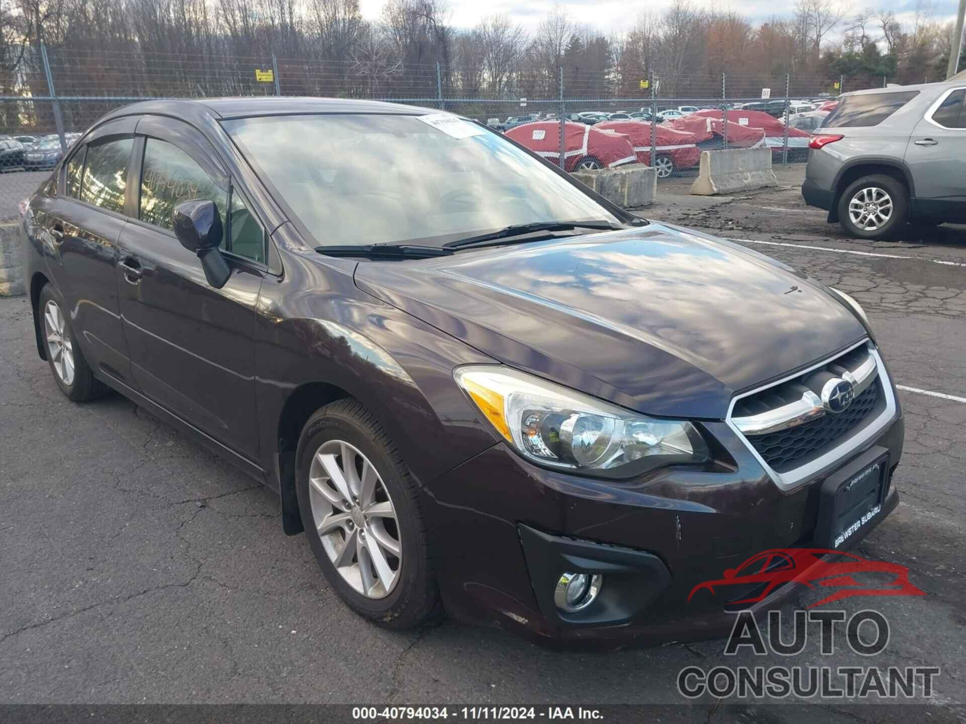 SUBARU IMPREZA 2013 - JF1GJAC64DH035638