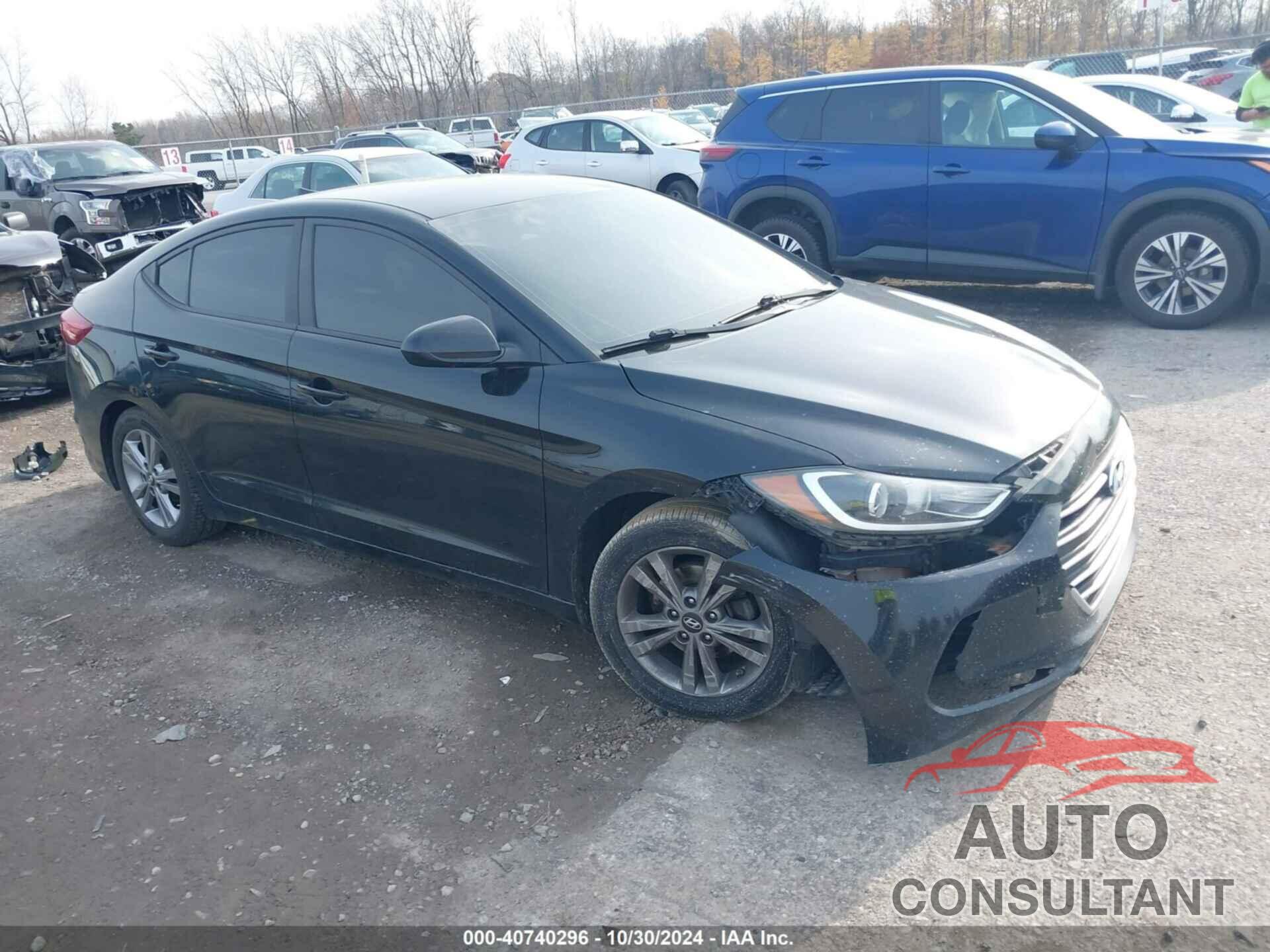 HYUNDAI ELANTRA 2017 - KMHD84LFXHU065701