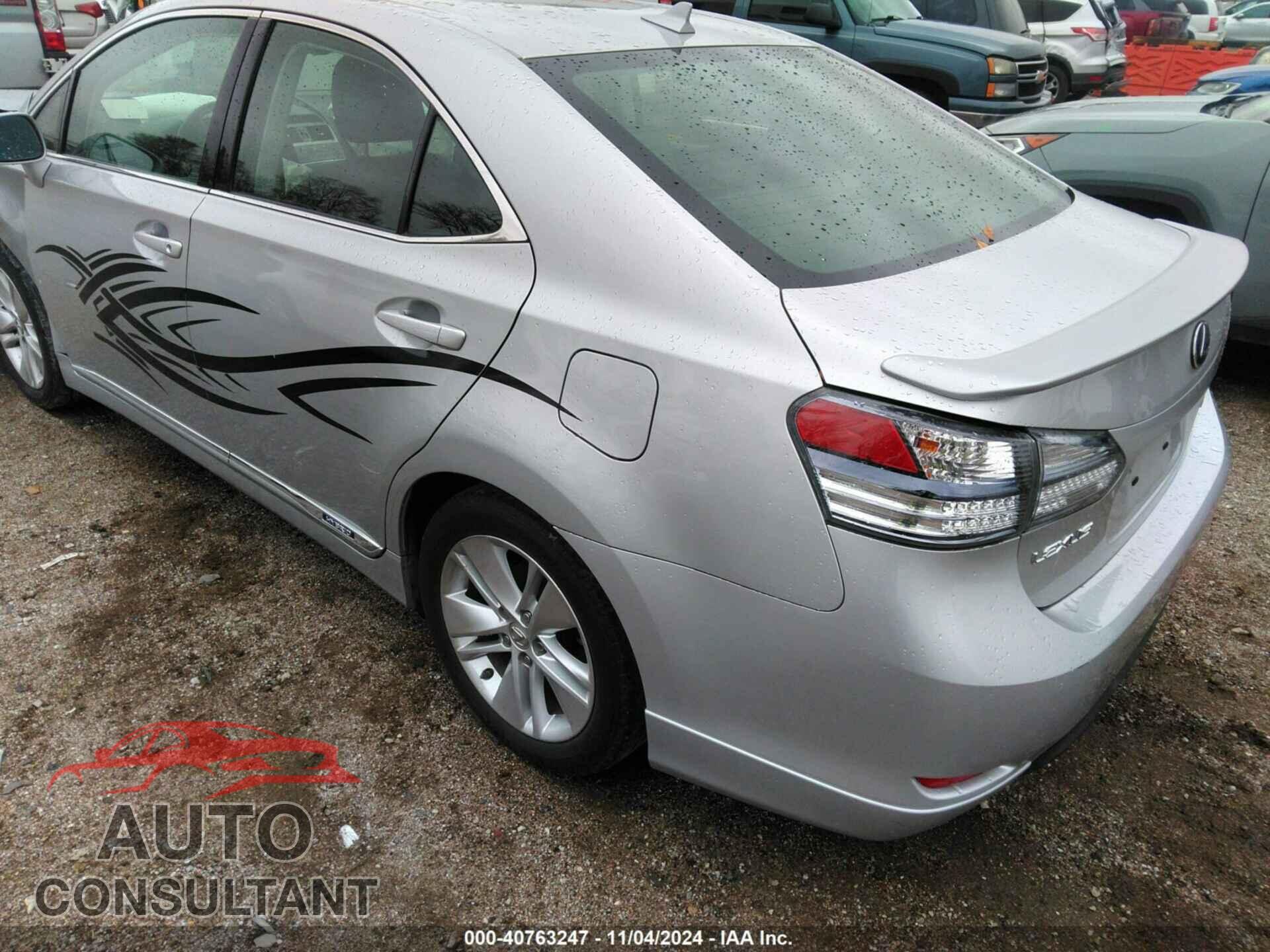 LEXUS HS 250H 2010 - JTHBB1BA1A2036699