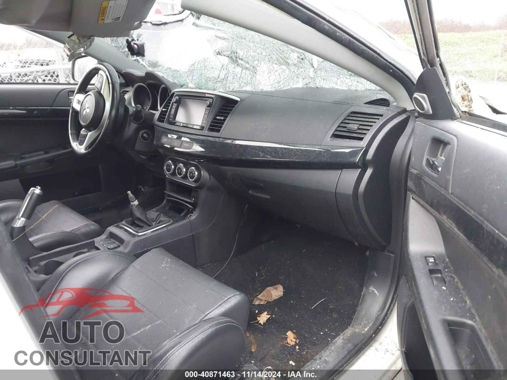 MITSUBISHI LANCER EVOLUTION 2014 - JA32W8FV5EU012572