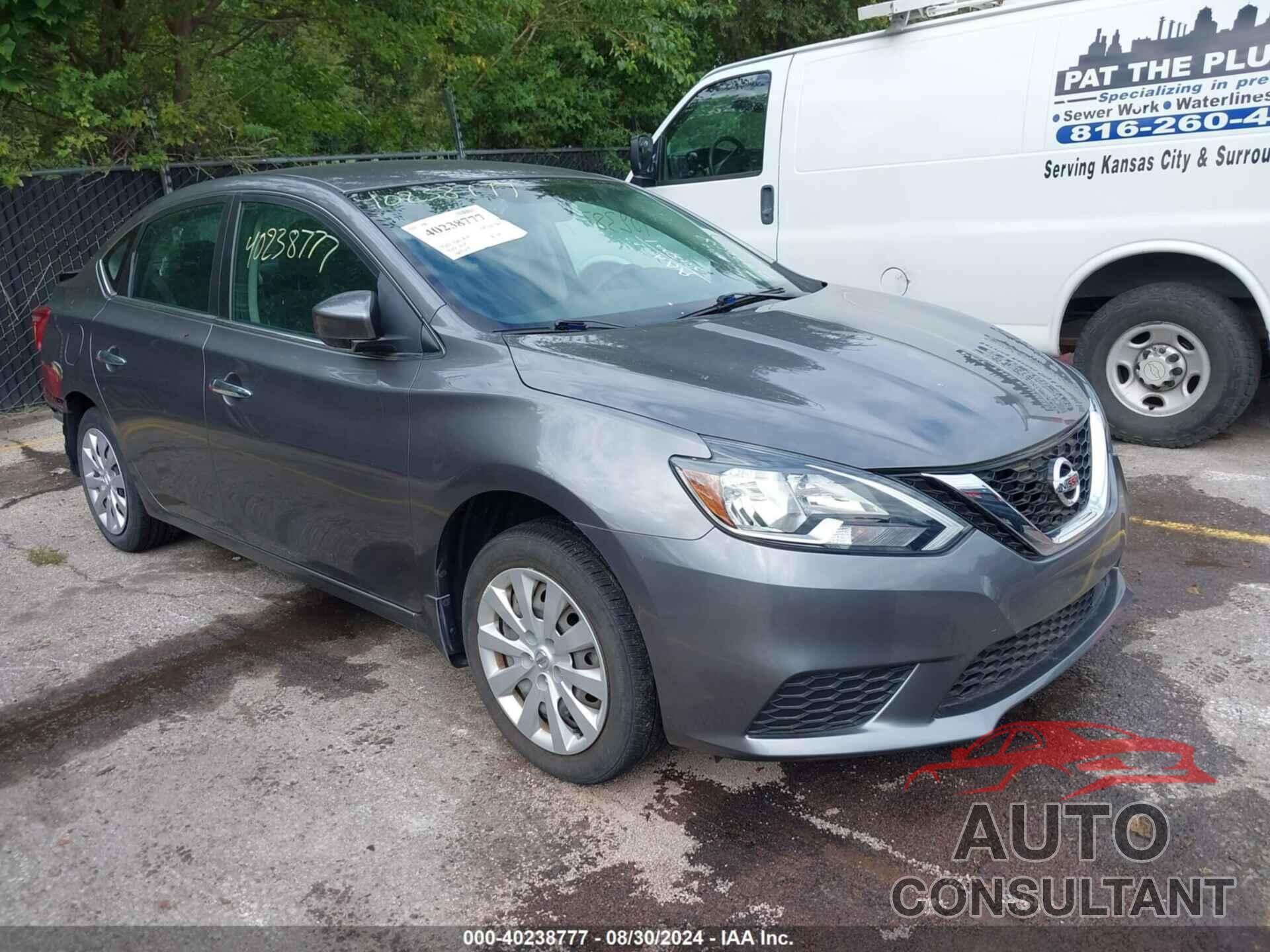 NISSAN SENTRA 2019 - 3N1AB7AP3KY367795