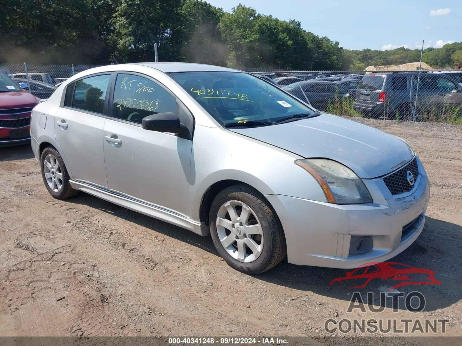 NISSAN SENTRA 2010 - 3N1AB6AP3AL674776