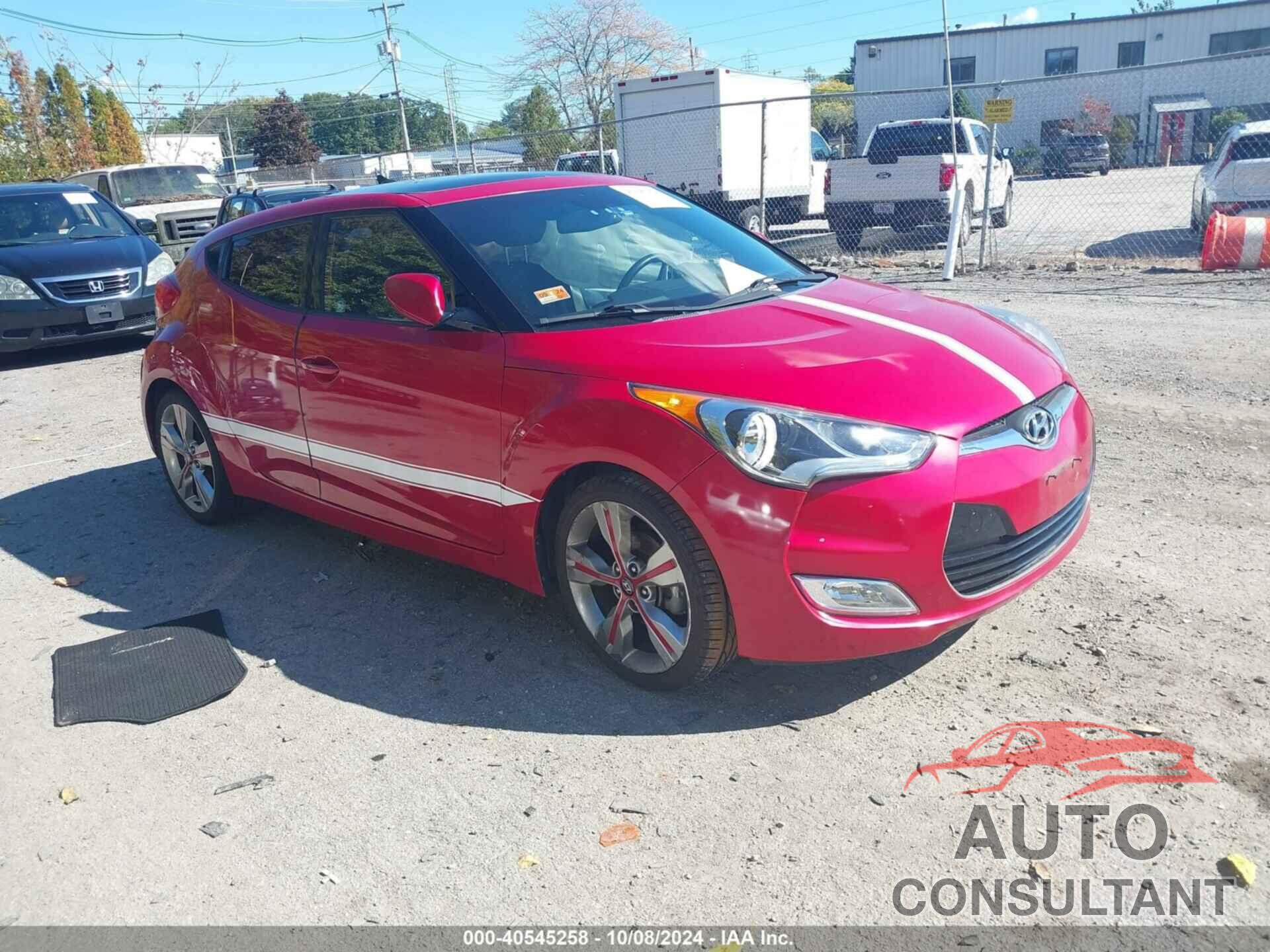 HYUNDAI VELOSTER 2016 - KMHTC6AD8GU272478