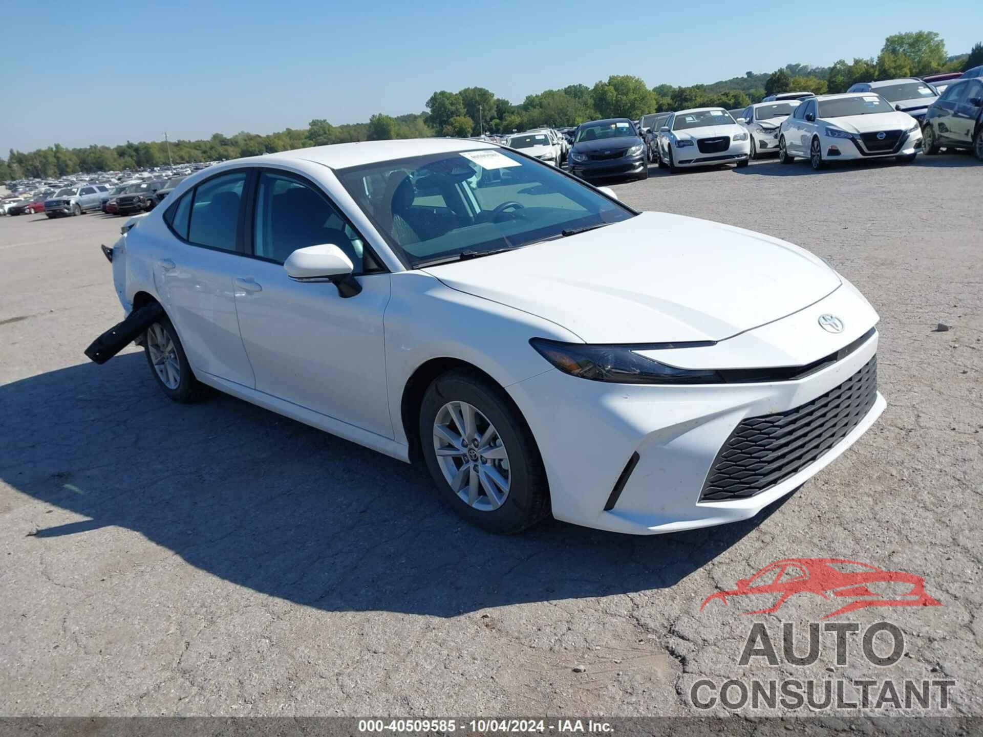 TOYOTA CAMRY 2025 - 4T1DAACK2SU024194