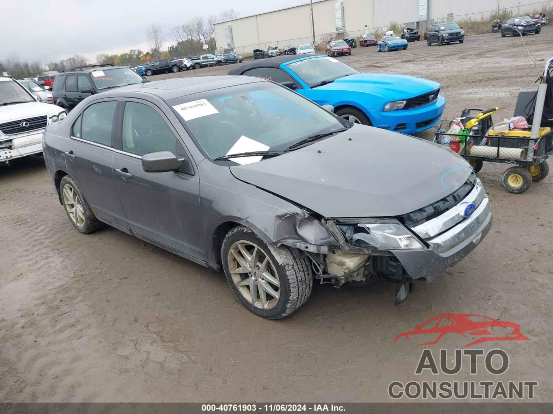 FORD FUSION 2012 - 3FAHP0JG7CR257726