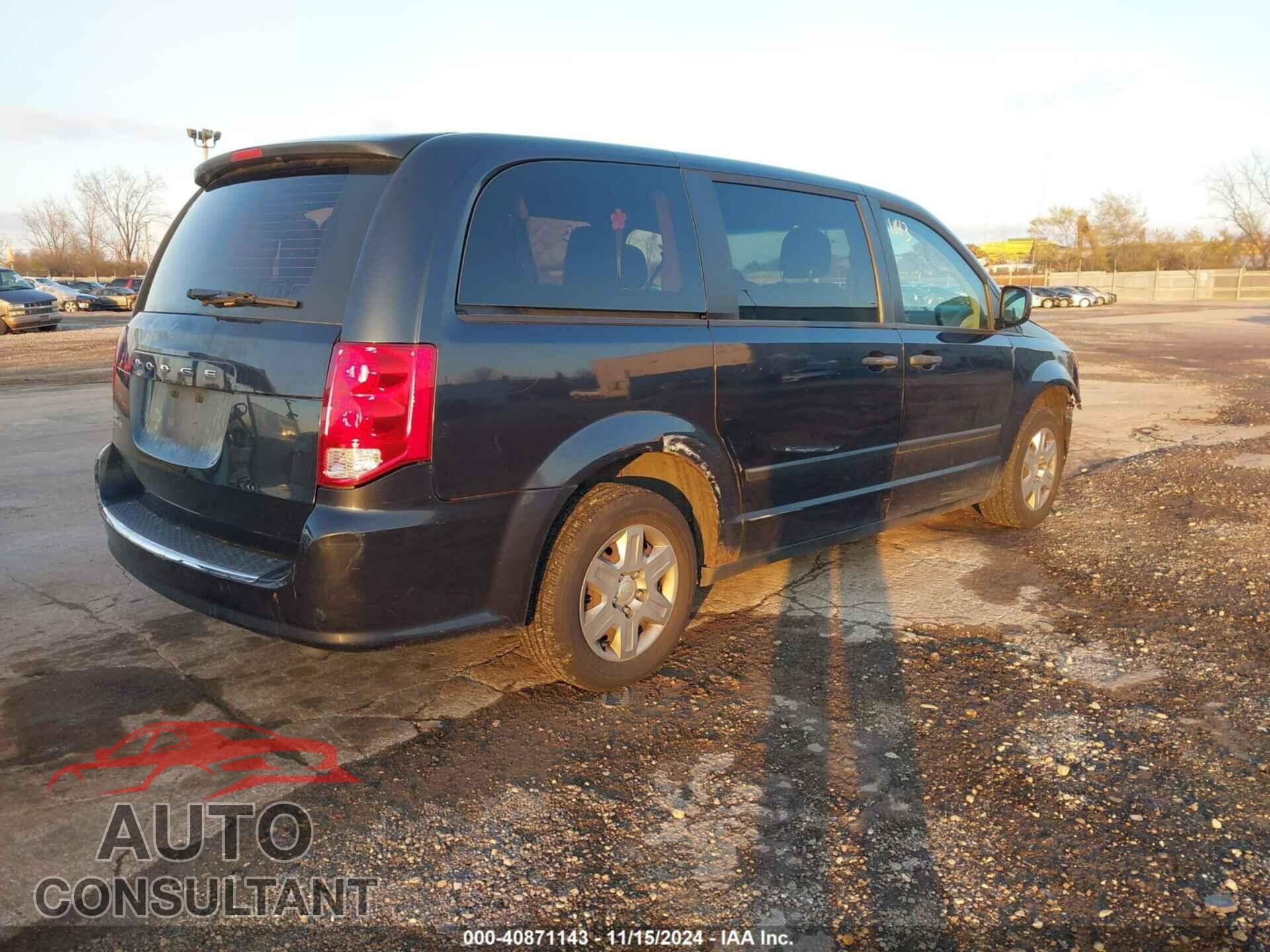 DODGE GRAND CARAVAN 2013 - 2C4RDGBG0DR615593