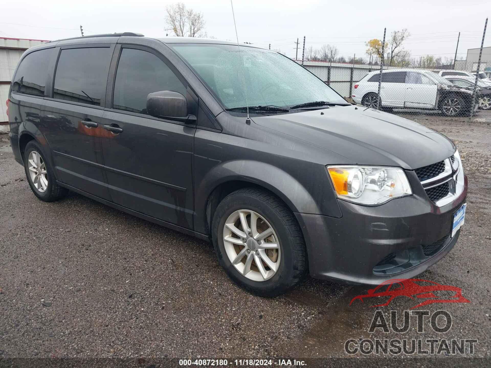 DODGE GRAND CARAVAN 2016 - 2C4RDGCG6GR336846