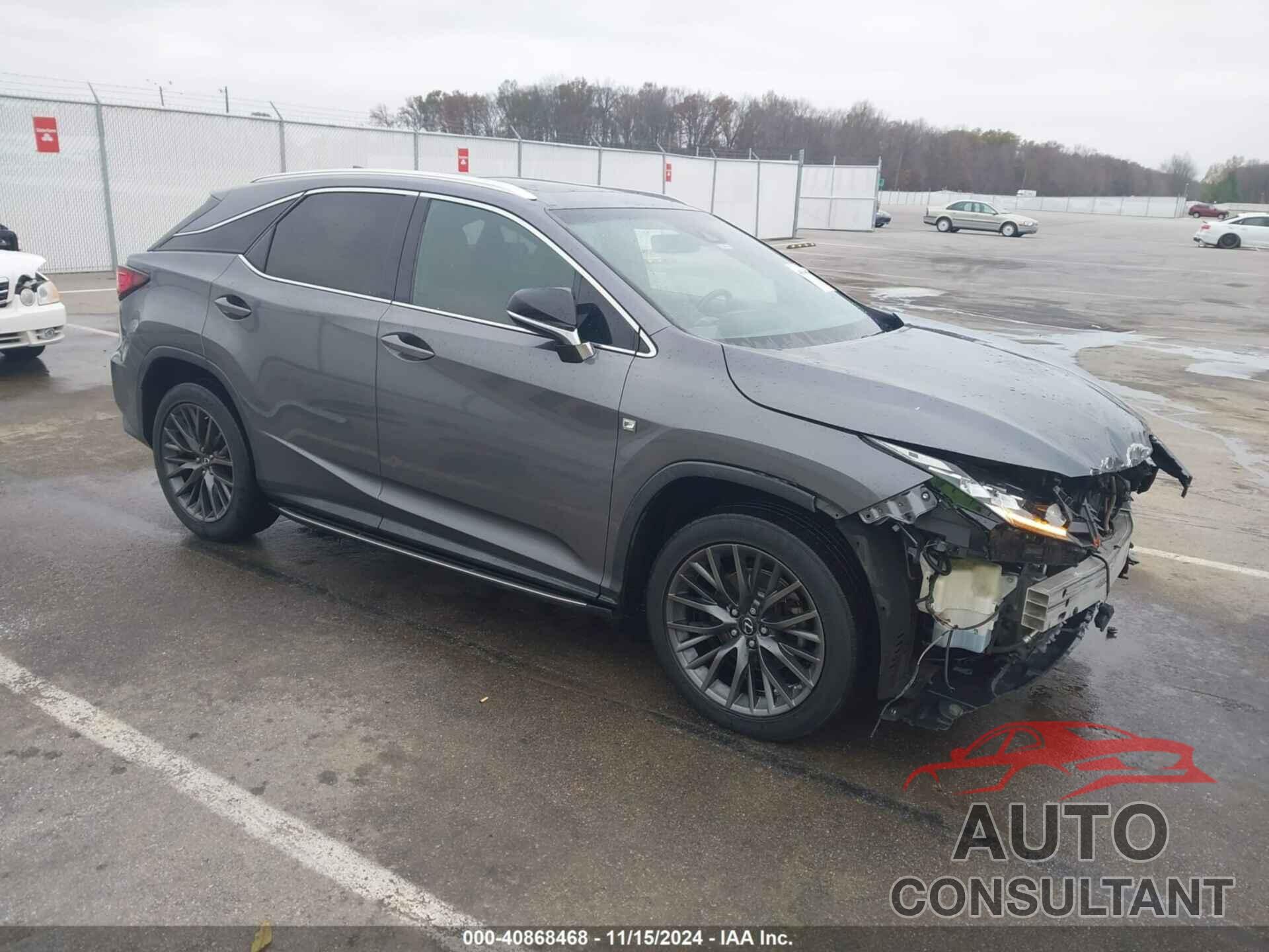 LEXUS RX 2017 - 2T2BZMCA2HC057422