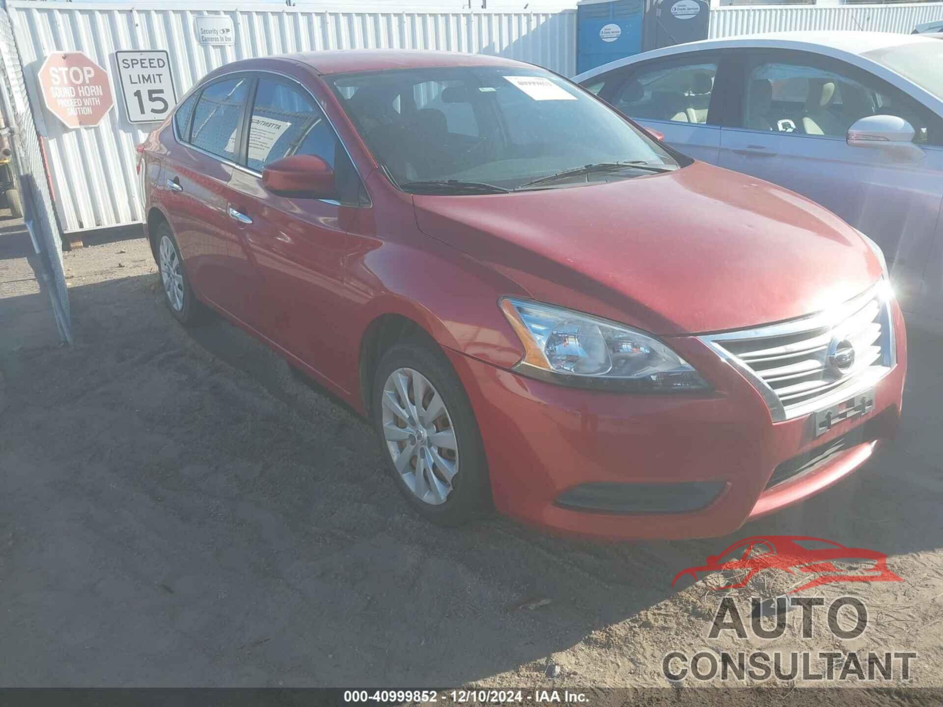 NISSAN SENTRA 2014 - 3N1AB7AP9EL685521