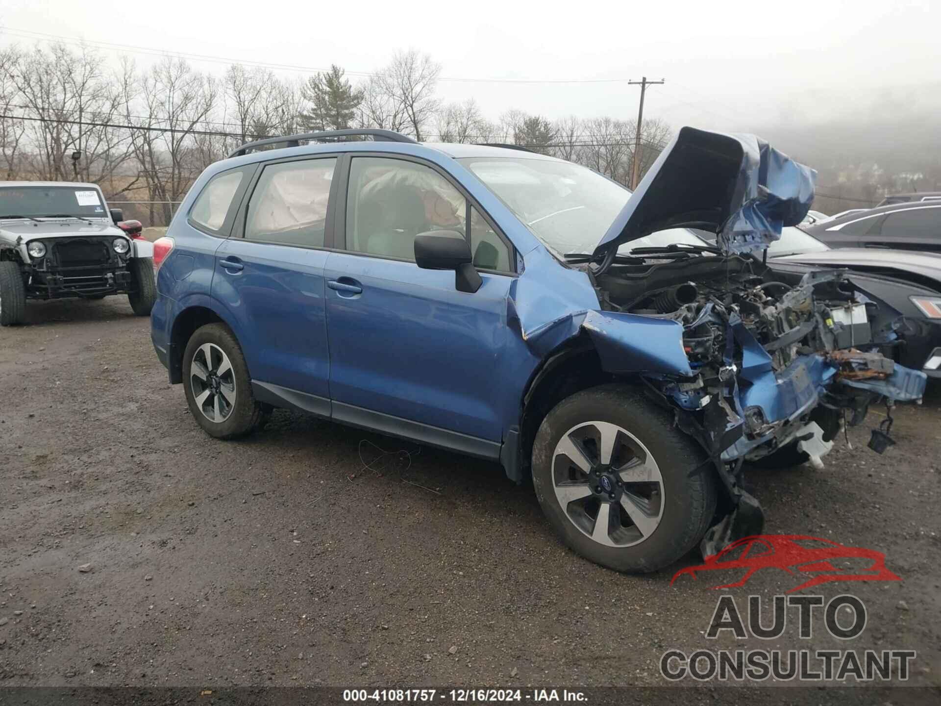 SUBARU FORESTER 2018 - JF2SJABC5JH497277