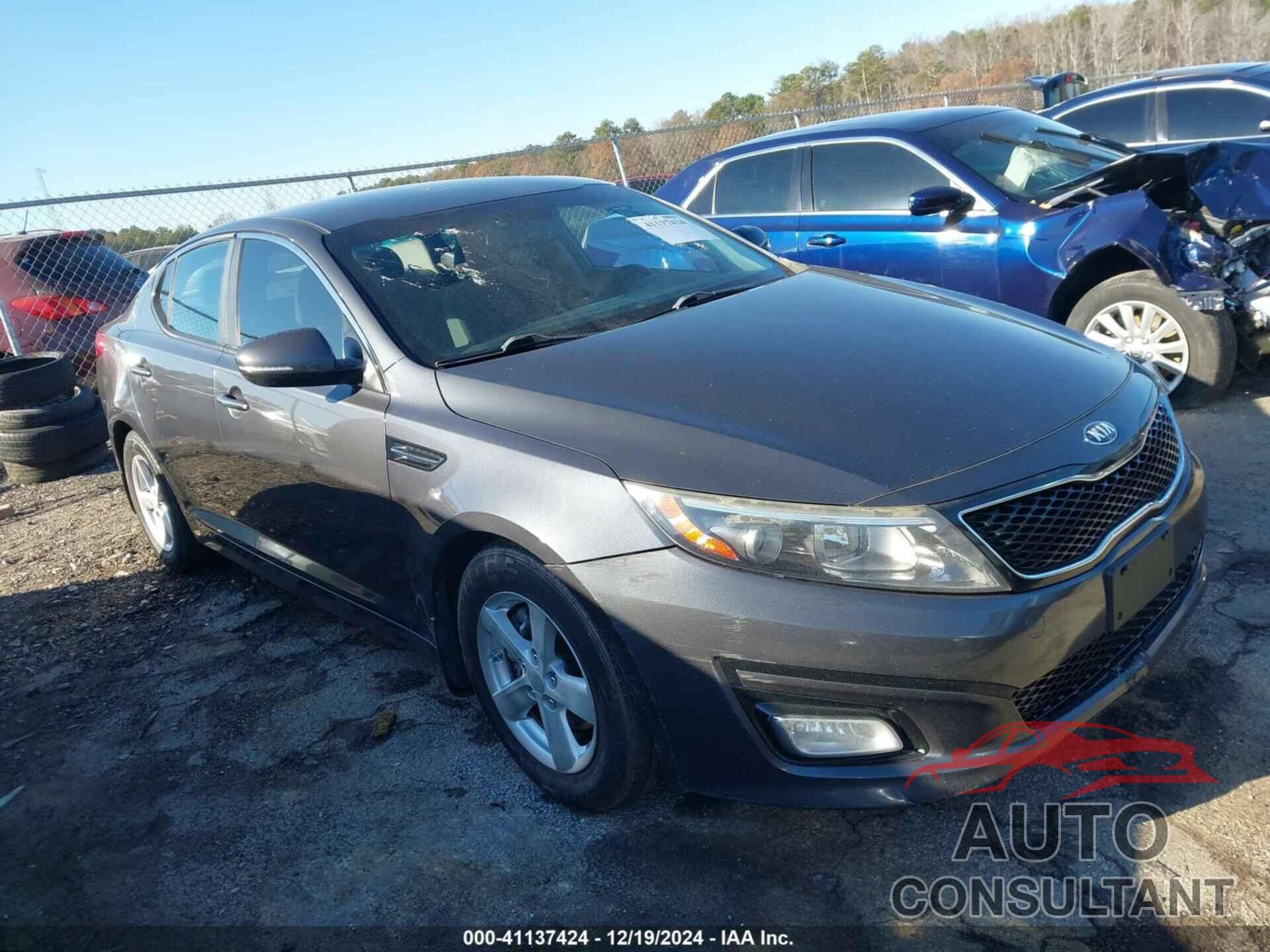 KIA OPTIMA 2015 - KNAGM4A72F5639611