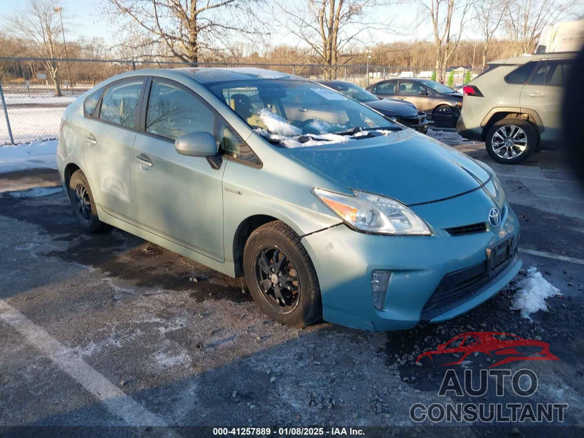 TOYOTA PRIUS 2013 - JTDKN3DU1D5628795