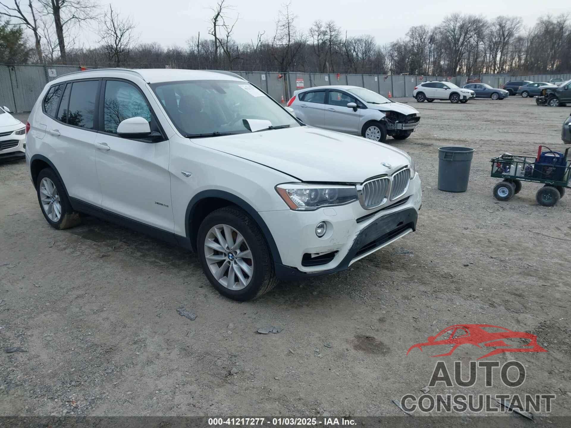 BMW X3 2017 - 5UXWX9C36H0W68556