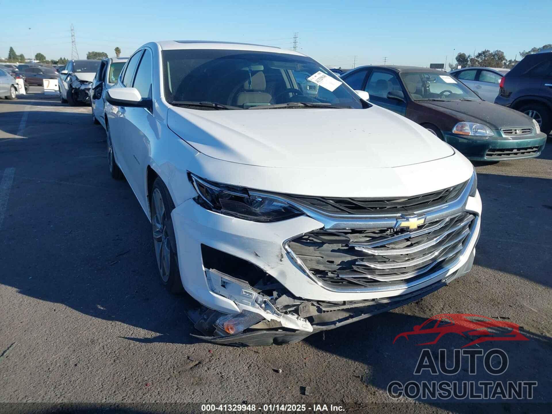 CHEVROLET MALIBU 2020 - 1G1ZD5ST9LF123970