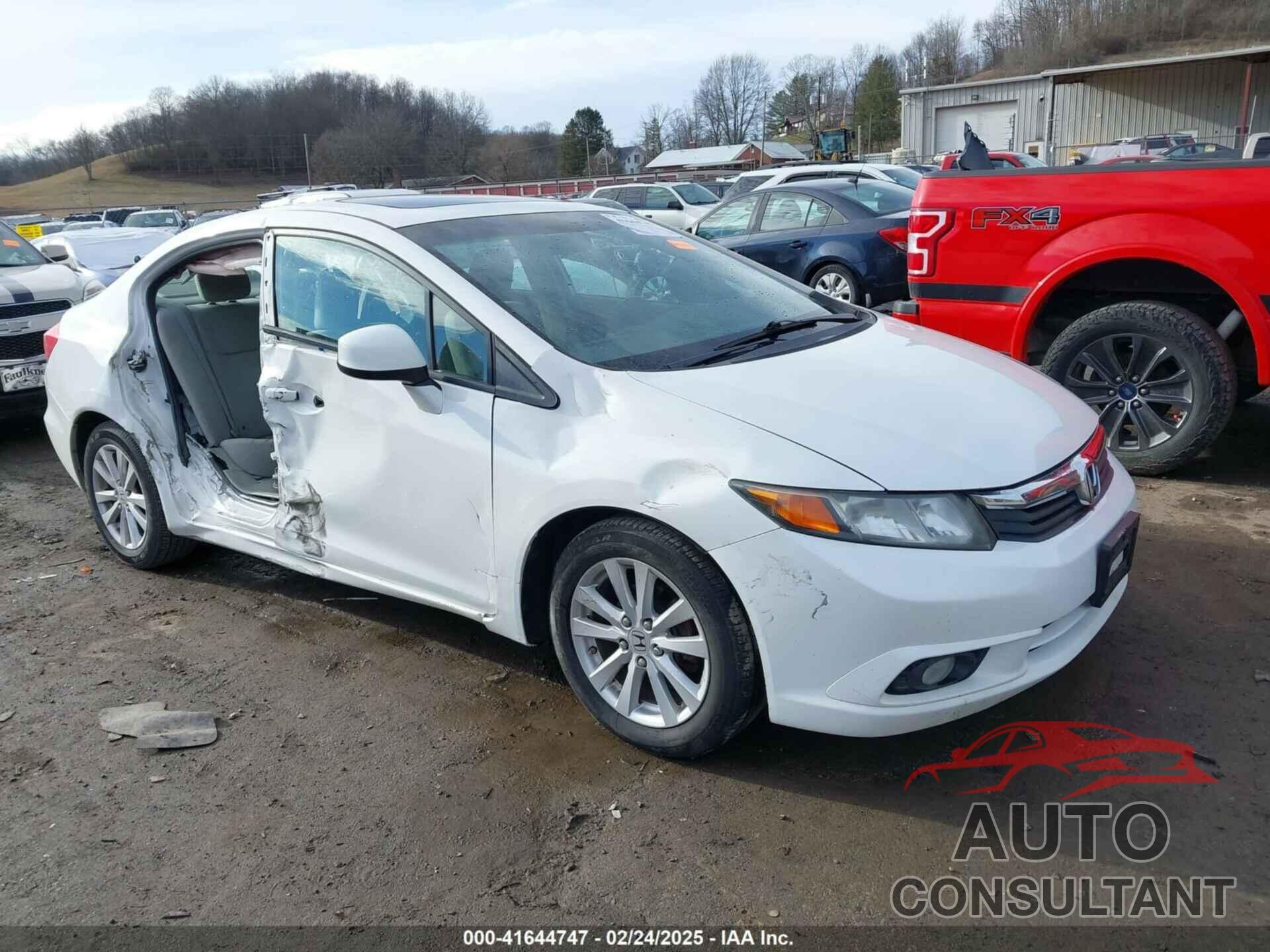 HONDA CIVIC 2012 - 2HGFB2F83CH607671