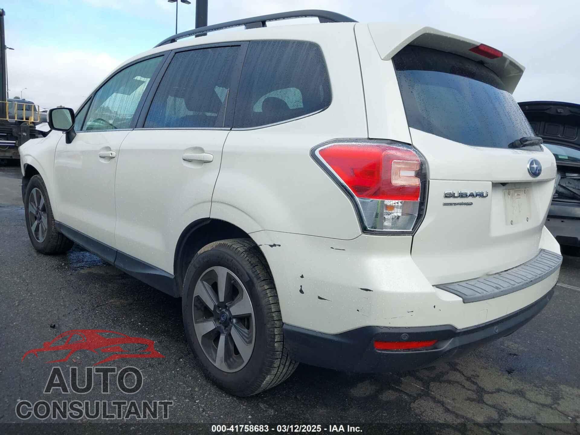 SUBARU FORESTER 2017 - JF2SJARC7HH546463