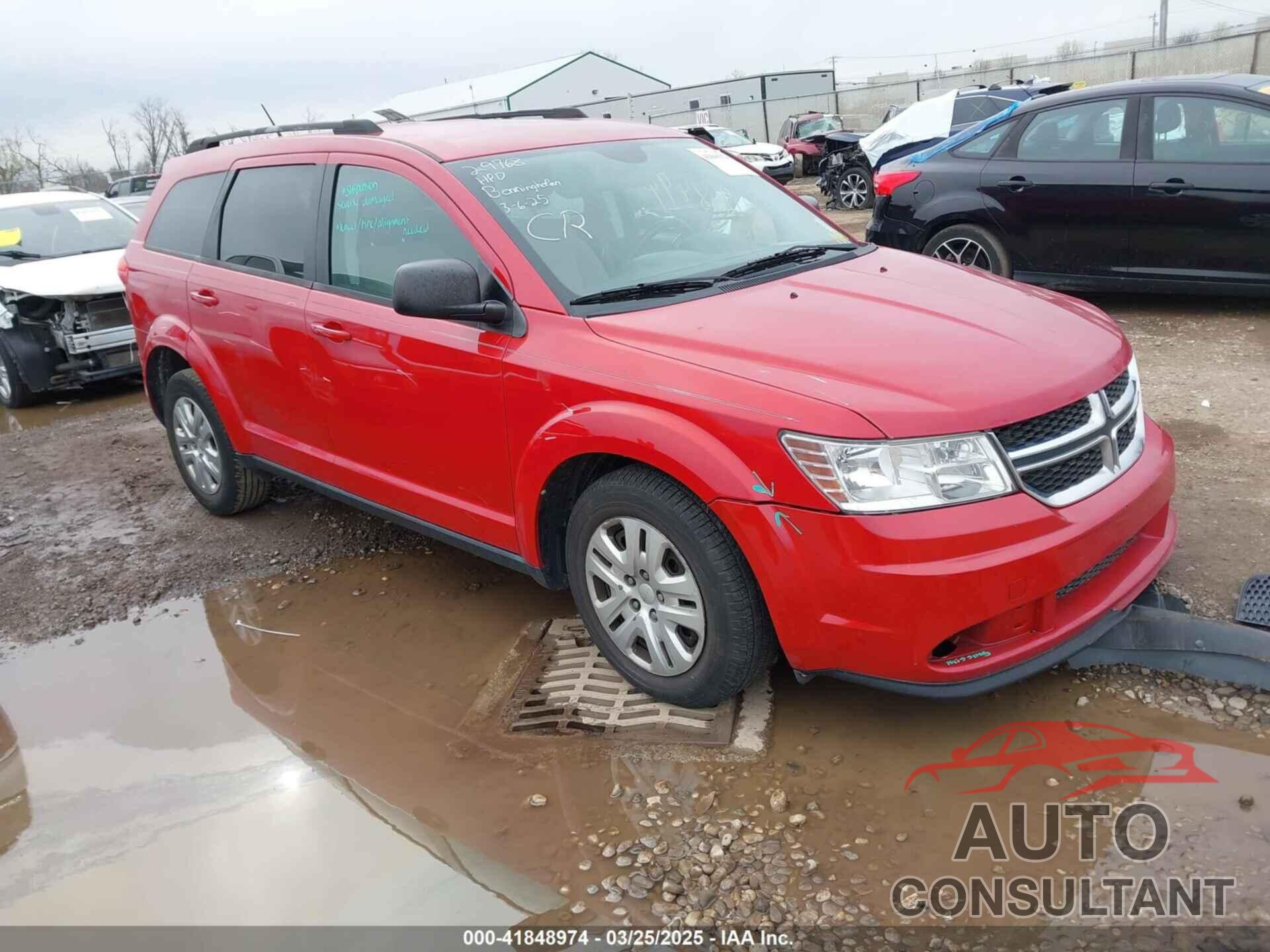 DODGE JOURNEY 2017 - 3C4PDCAB8HT590564