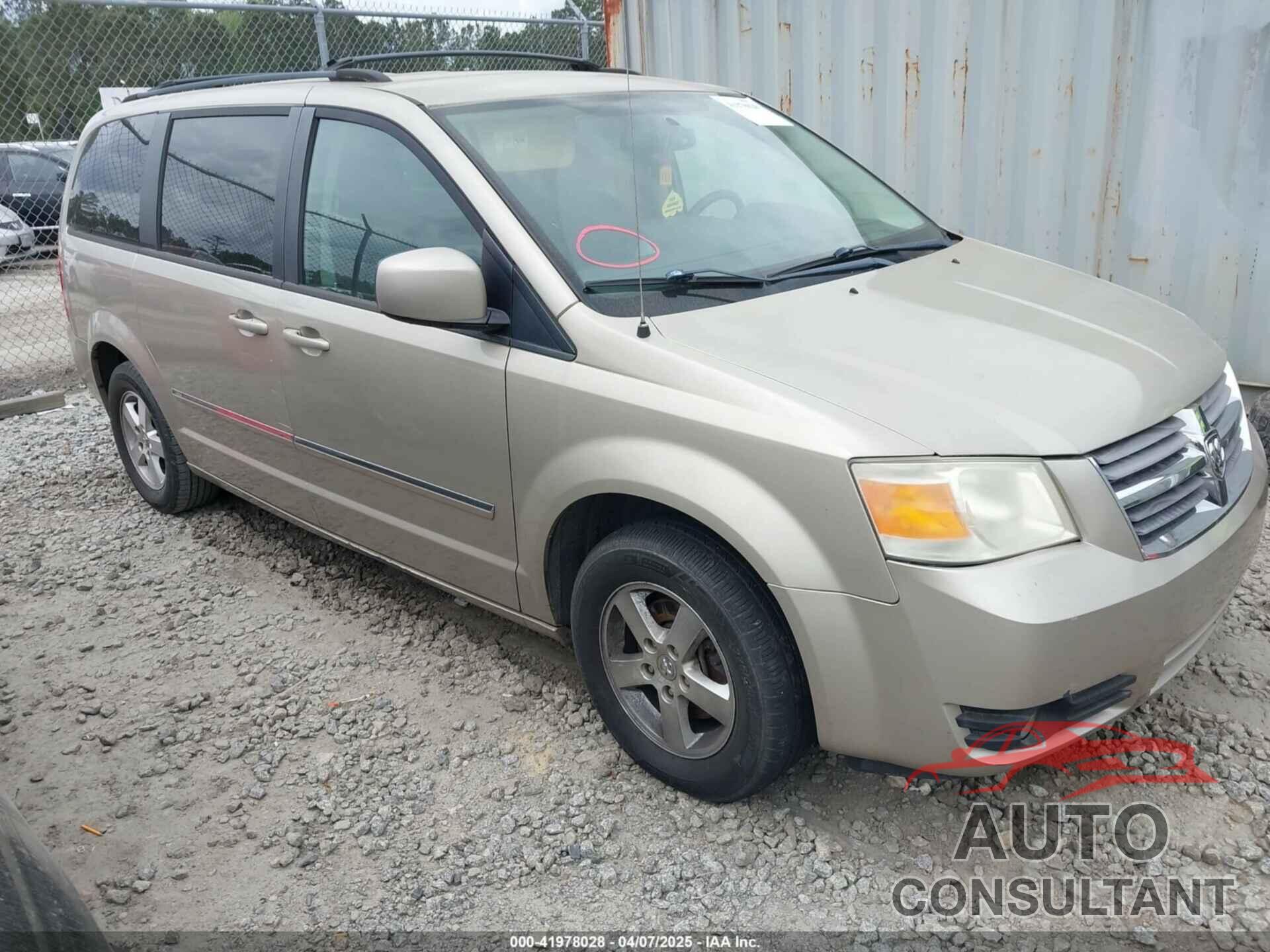 DODGE GRAND CARAVAN 2009 - 2D8HN54109R658331