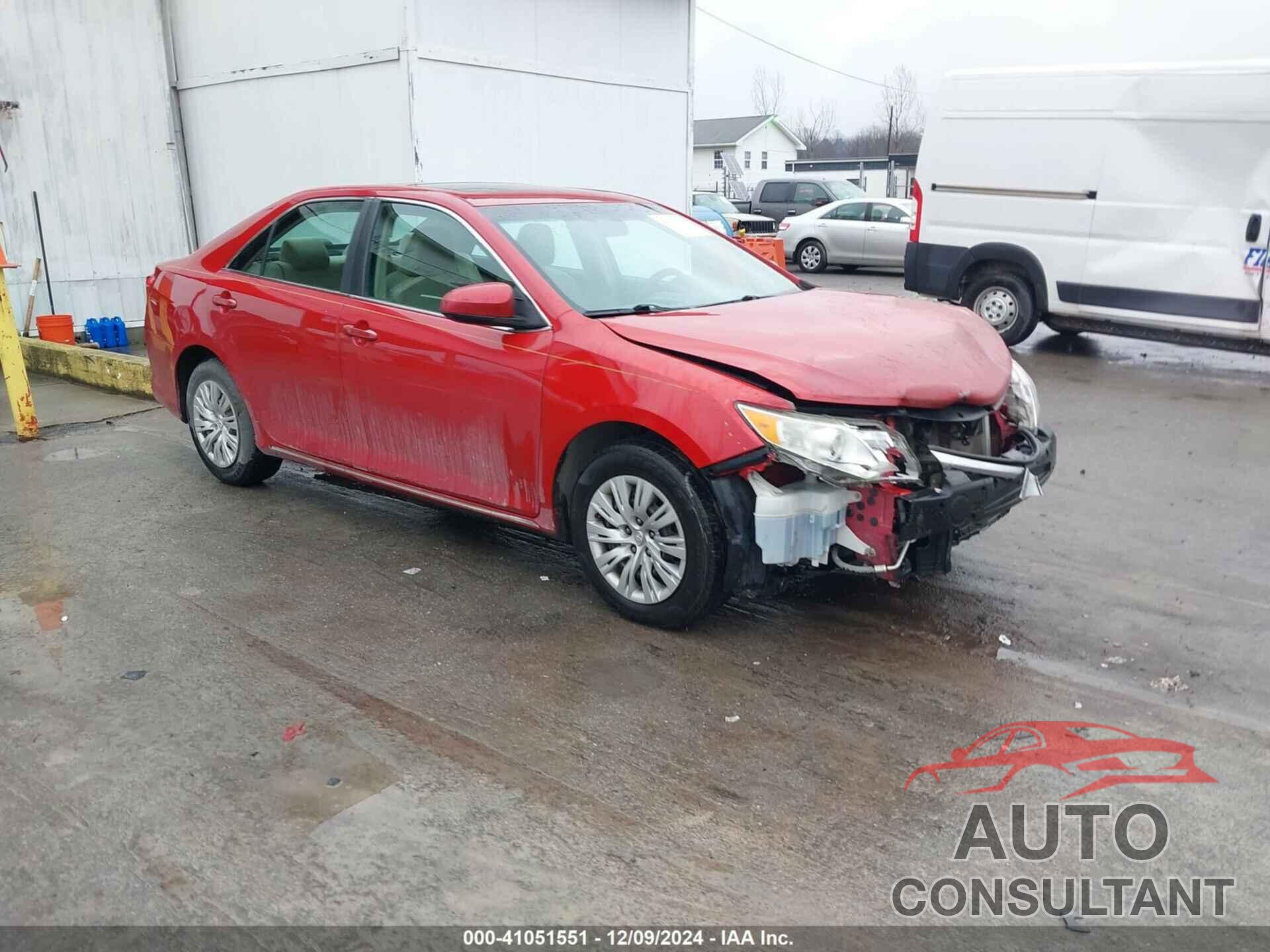 TOYOTA CAMRY 2012 - 4T1BF1FK2CU532106